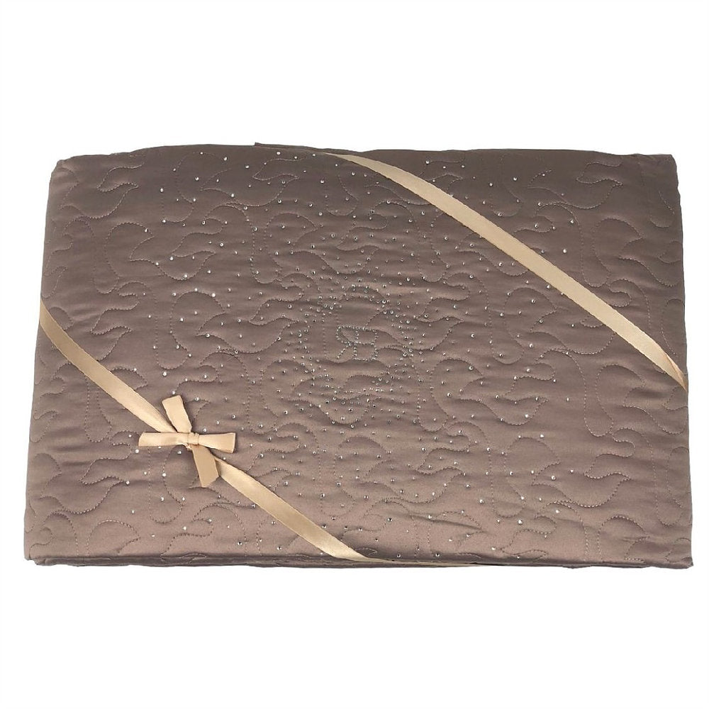 Trapuntino Matrimoniale Primaverile Strass Renato Balestra Letto 2 piazze