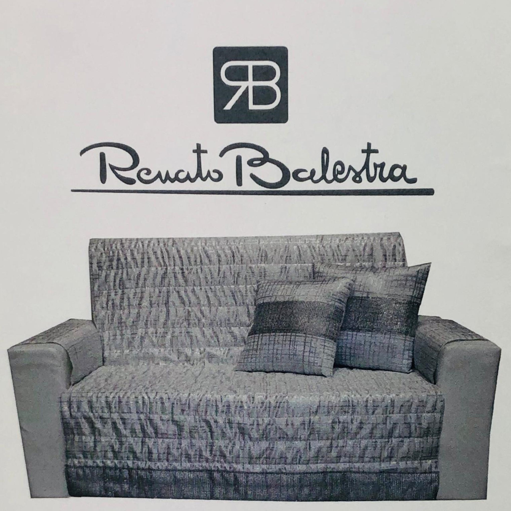 Copridivano salvadivano Renato Balestra + inserti strass 2 e 3 posti Lelita 0747