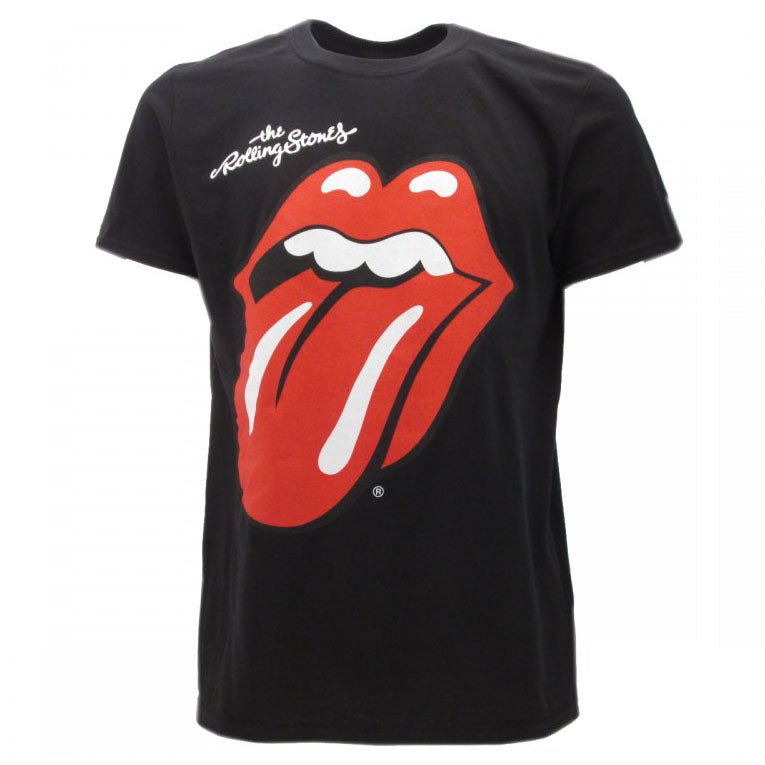 T-Shirt The Rolling Stones maglia ragazzo uomo stampa Lingua Rock originale 0911