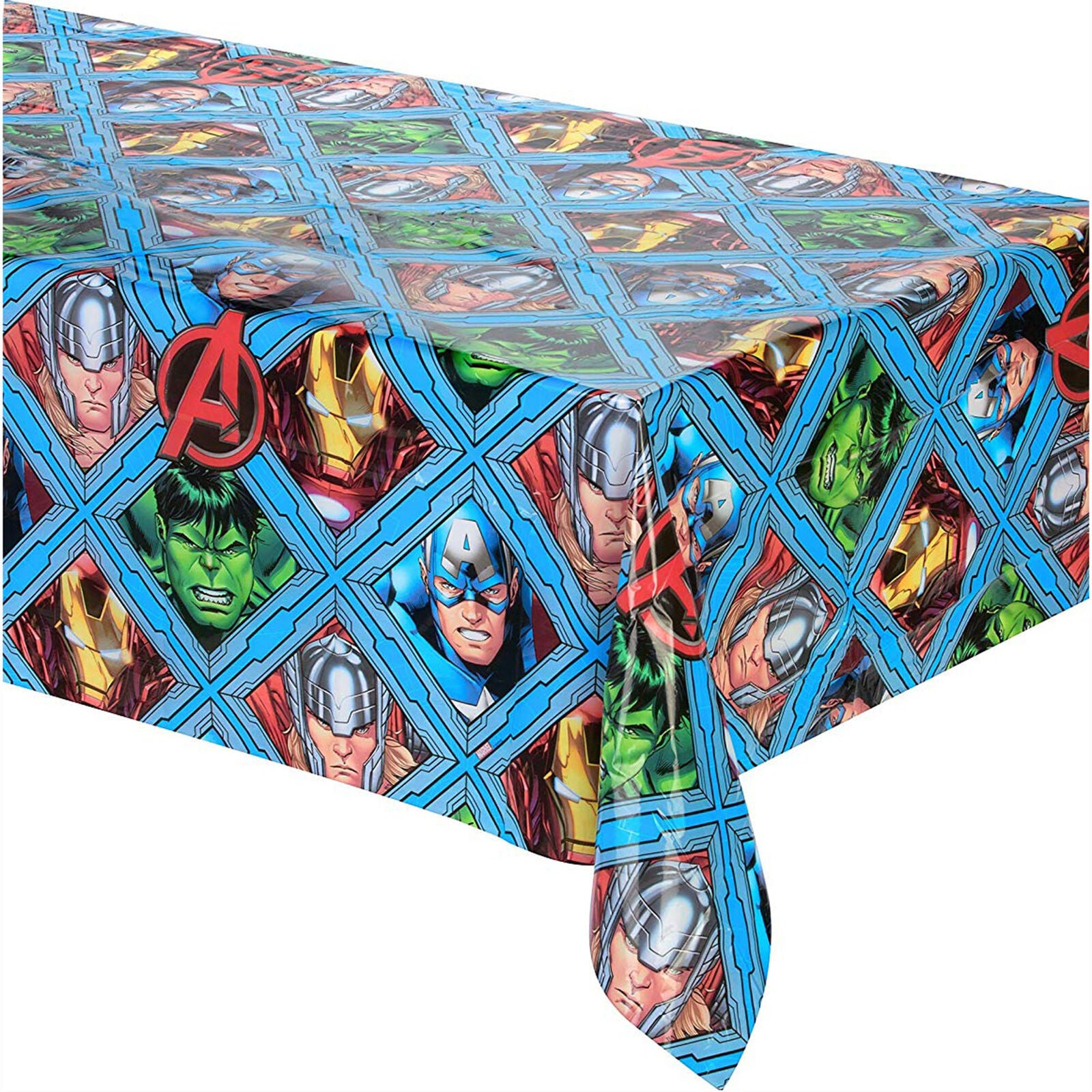 Kit party Marvel Avengers 24 persone bicchieri piatti tovaglia tovaglioli 1395