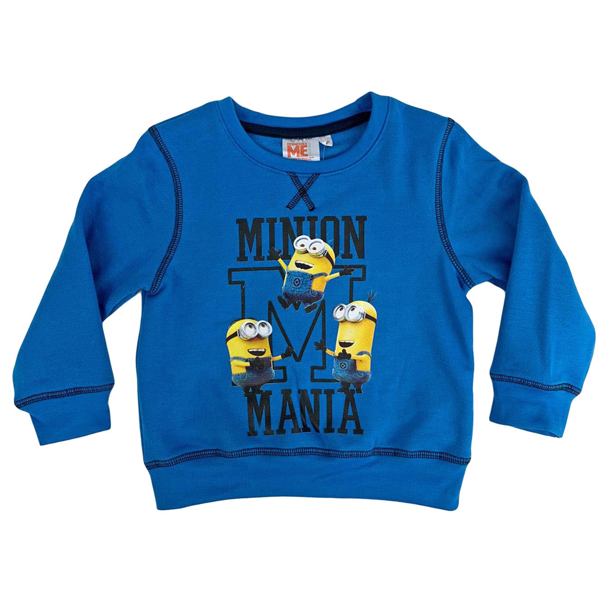 Maglia stampata maniche lunghe ufficiale Minions maglietta bambino banana 1432