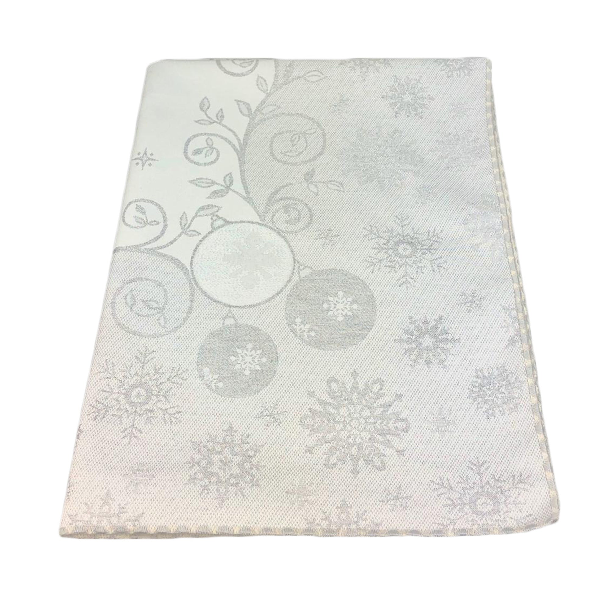 Copritavolo natalizio VINGI 140x180 cm decorazioni Natale glitter 6 posti 1546