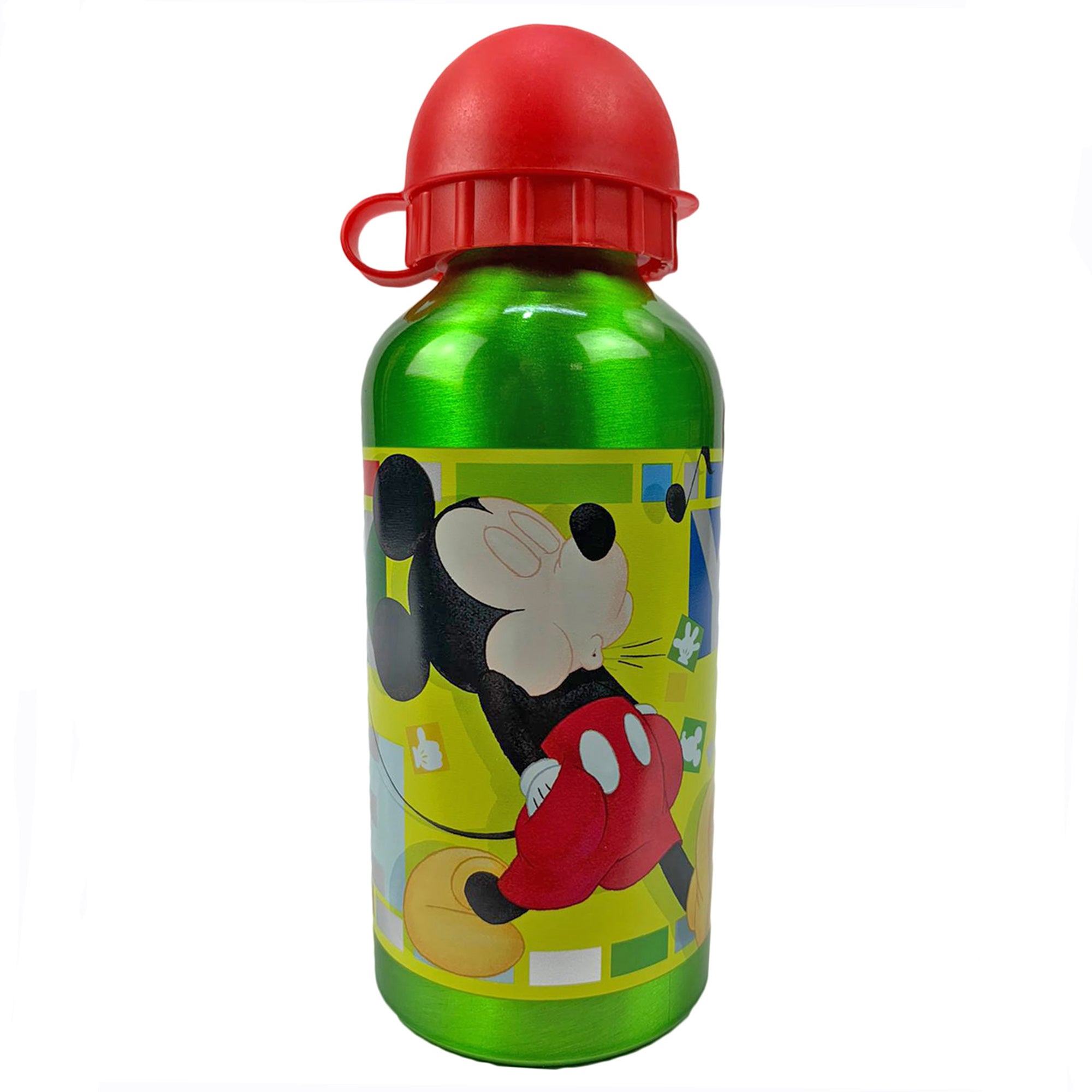 Borraccia Disney Mickey Mouse bottiglia in allumino con beccuccio 400 ml 1619