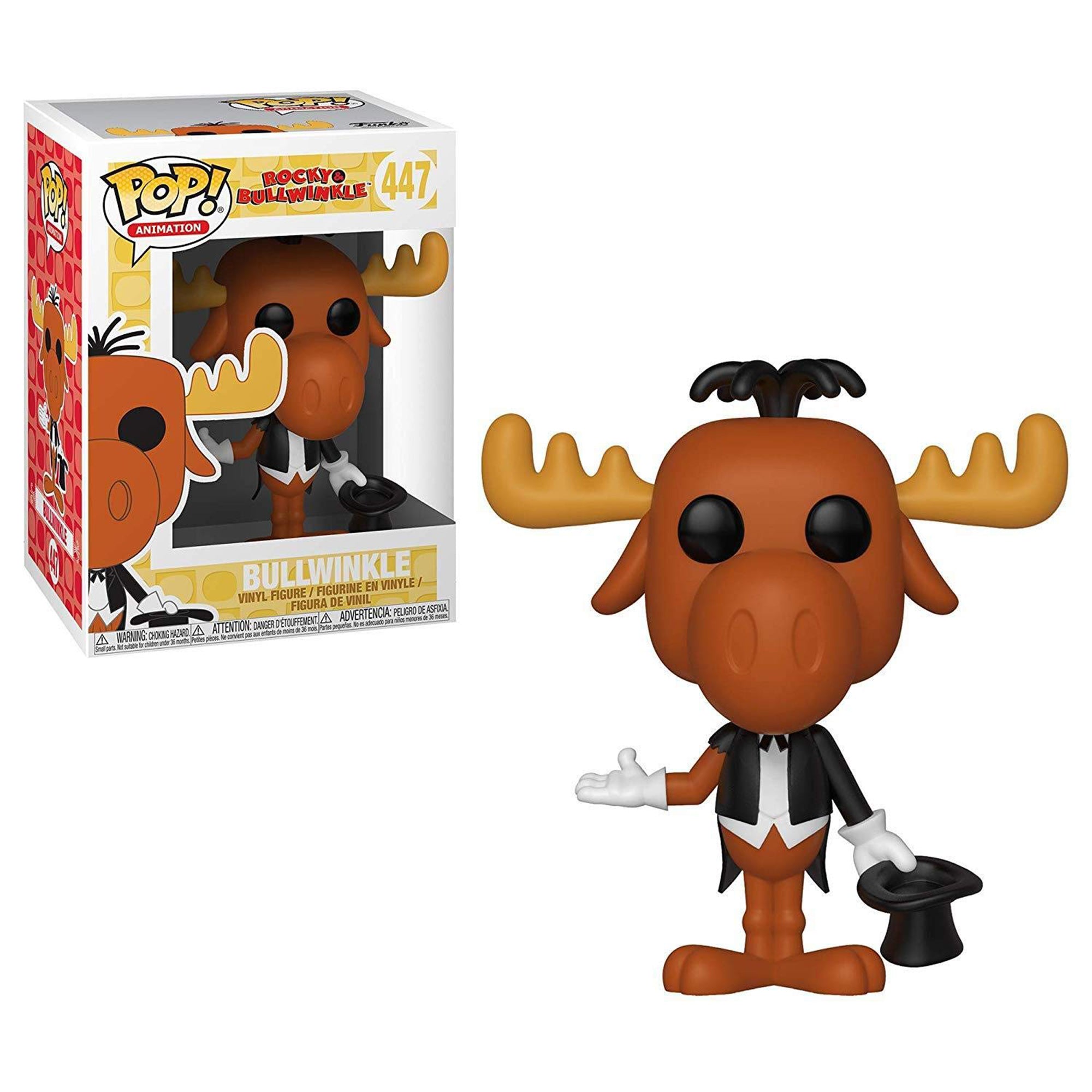 Funko Pop animation Rocky & Bullwinkle figura in vinile Bullwinkle 1741