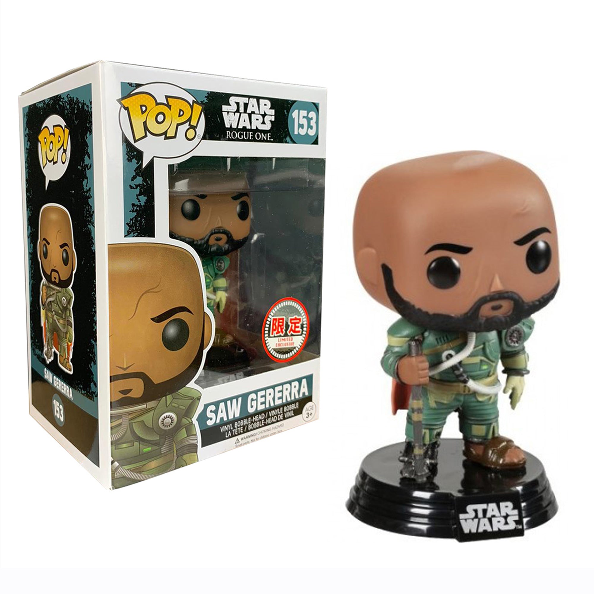 Funko Pop Star Wars Rogue One figura in vinile Saw Gererra 1746