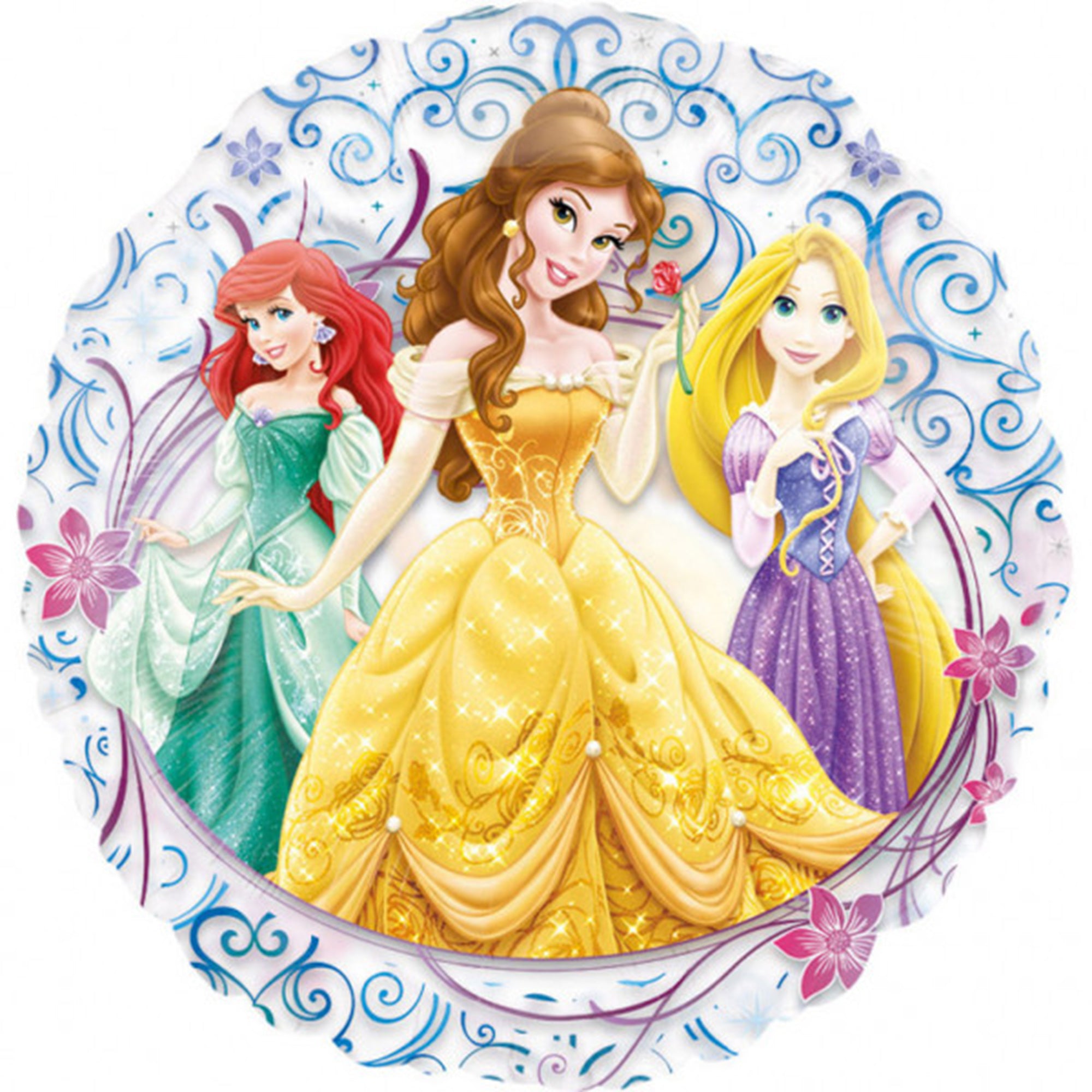 Pallone foil per feste di compleanno Disney Principesse decorazioni party 1820