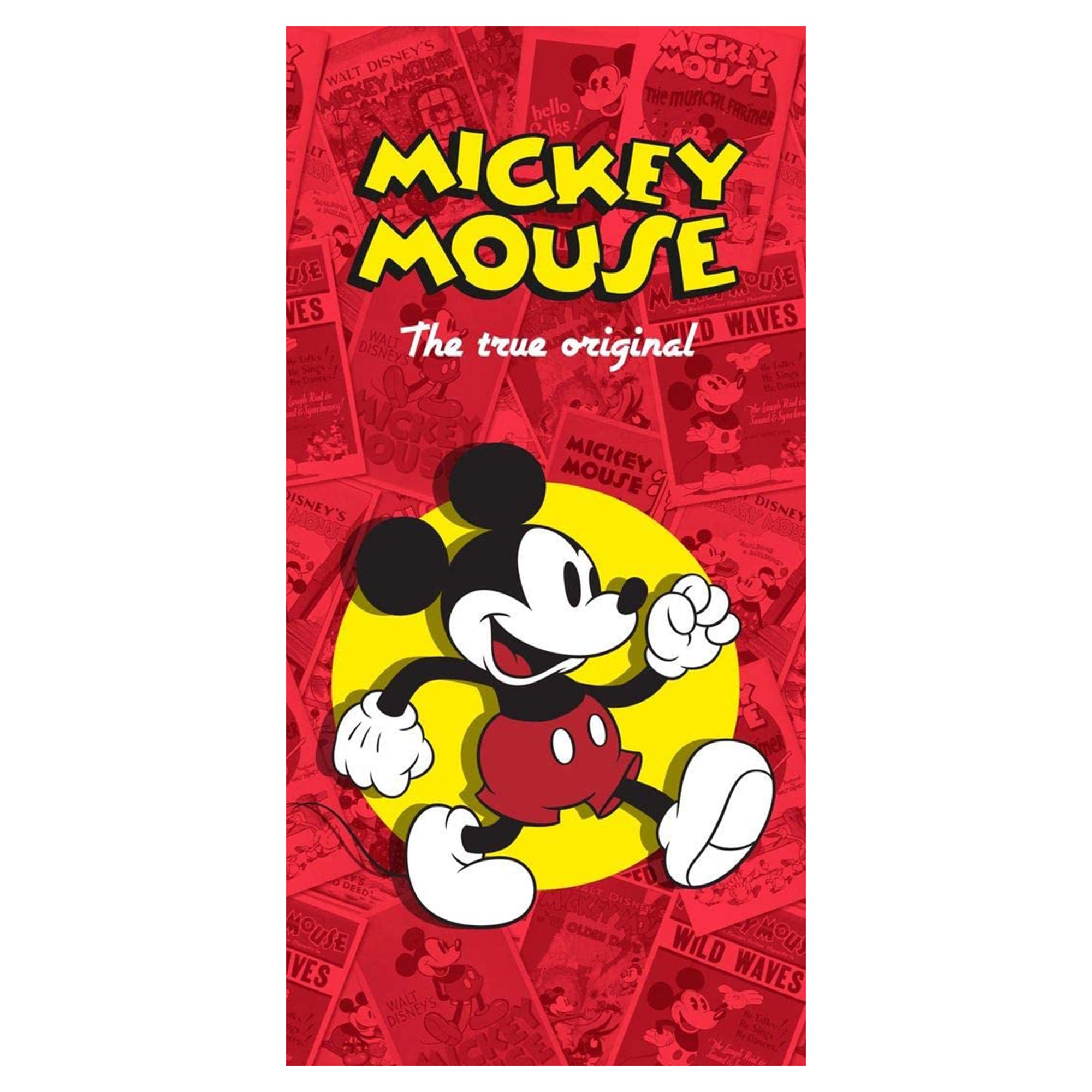 Telo mare spugna in cotone Disney Mickey Mouse piscina bambino 2701