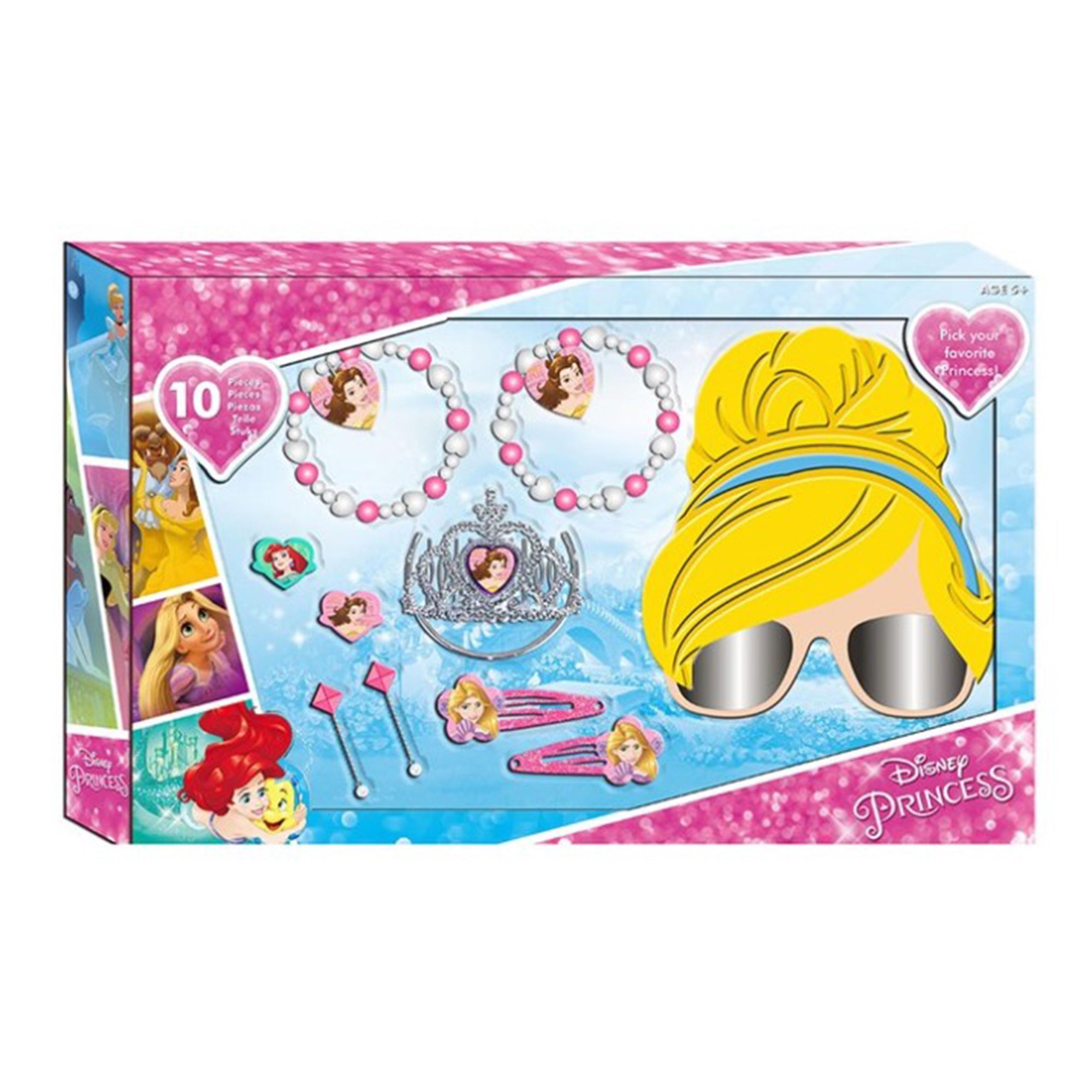 Set Occhiali da Sole Disney Princess con Accessori - Disney