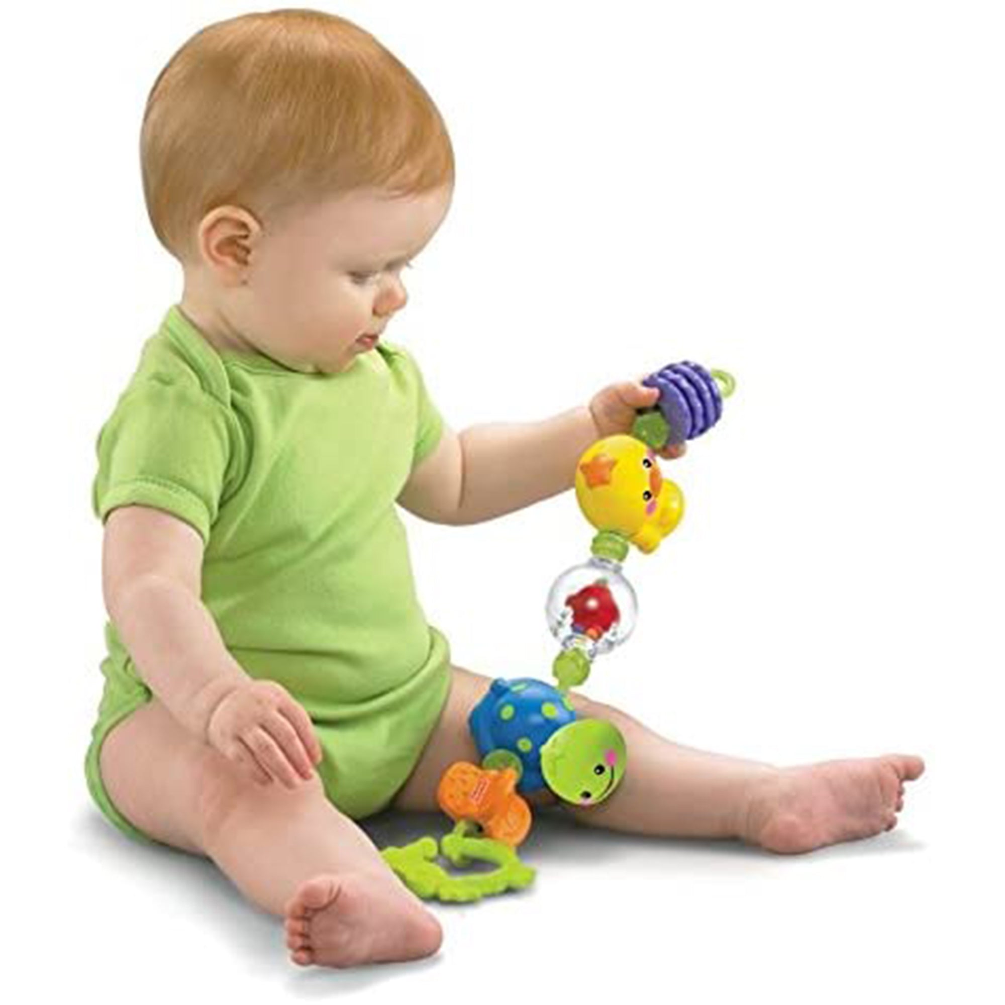 Giocattolo Fisher-Price per bambini catena sonaglietto con specchietto 2740