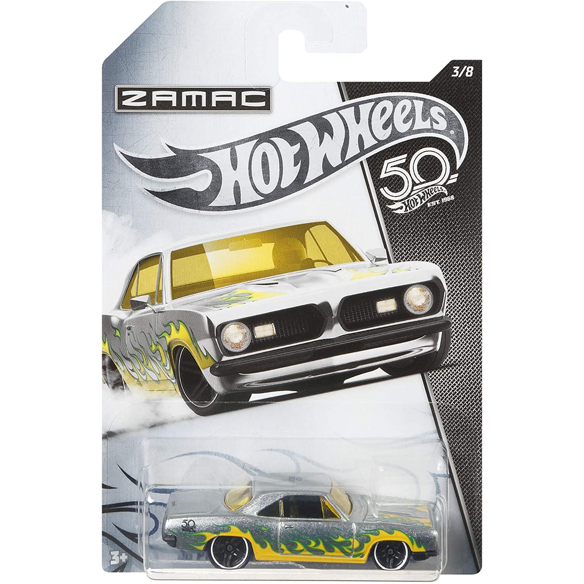 Modellino Hot Wheels 68 Plymouth Barracuda formula5 50° anniversario 2804