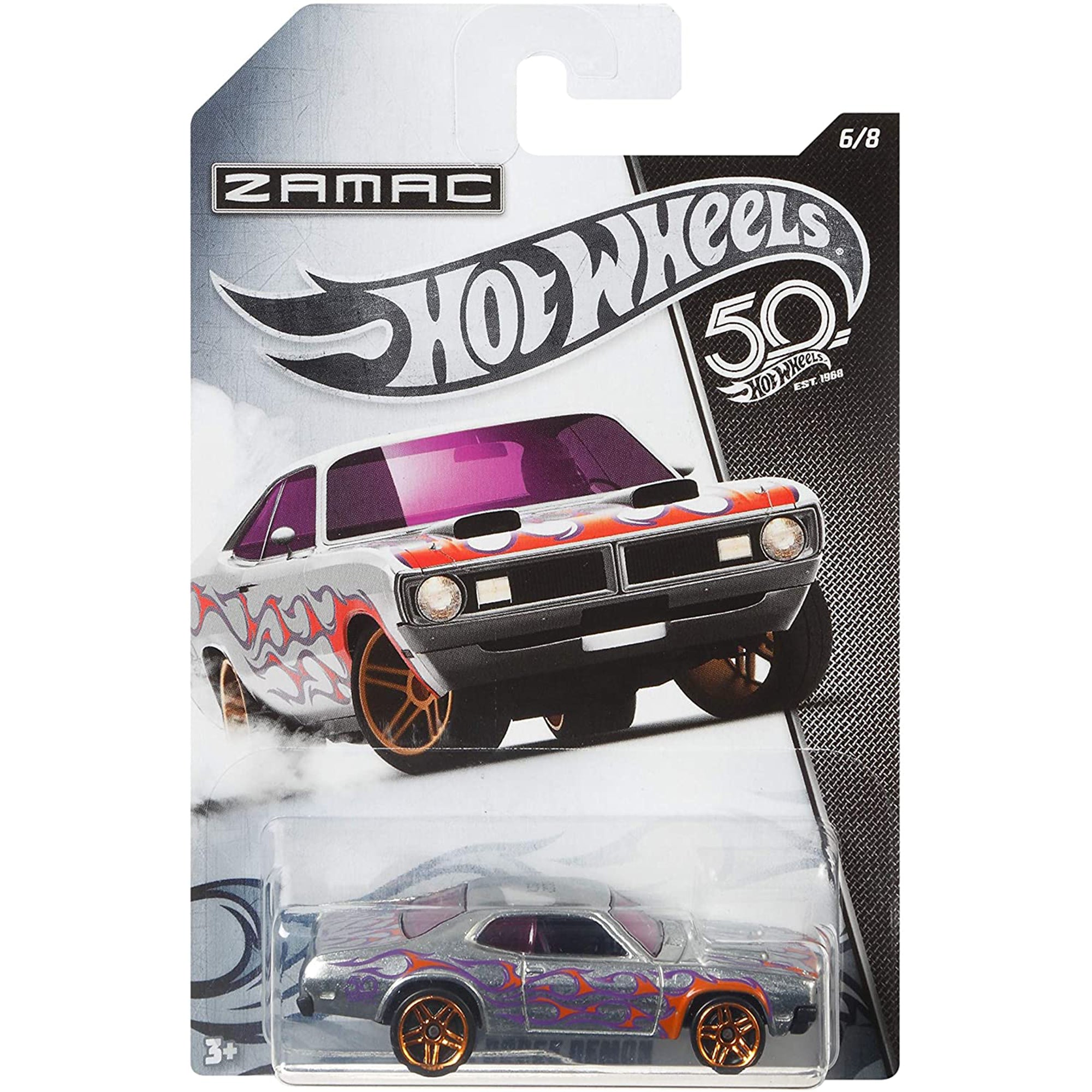 Modellino Hot Wheels '71 Dodge Demon 50° anniversario 2807