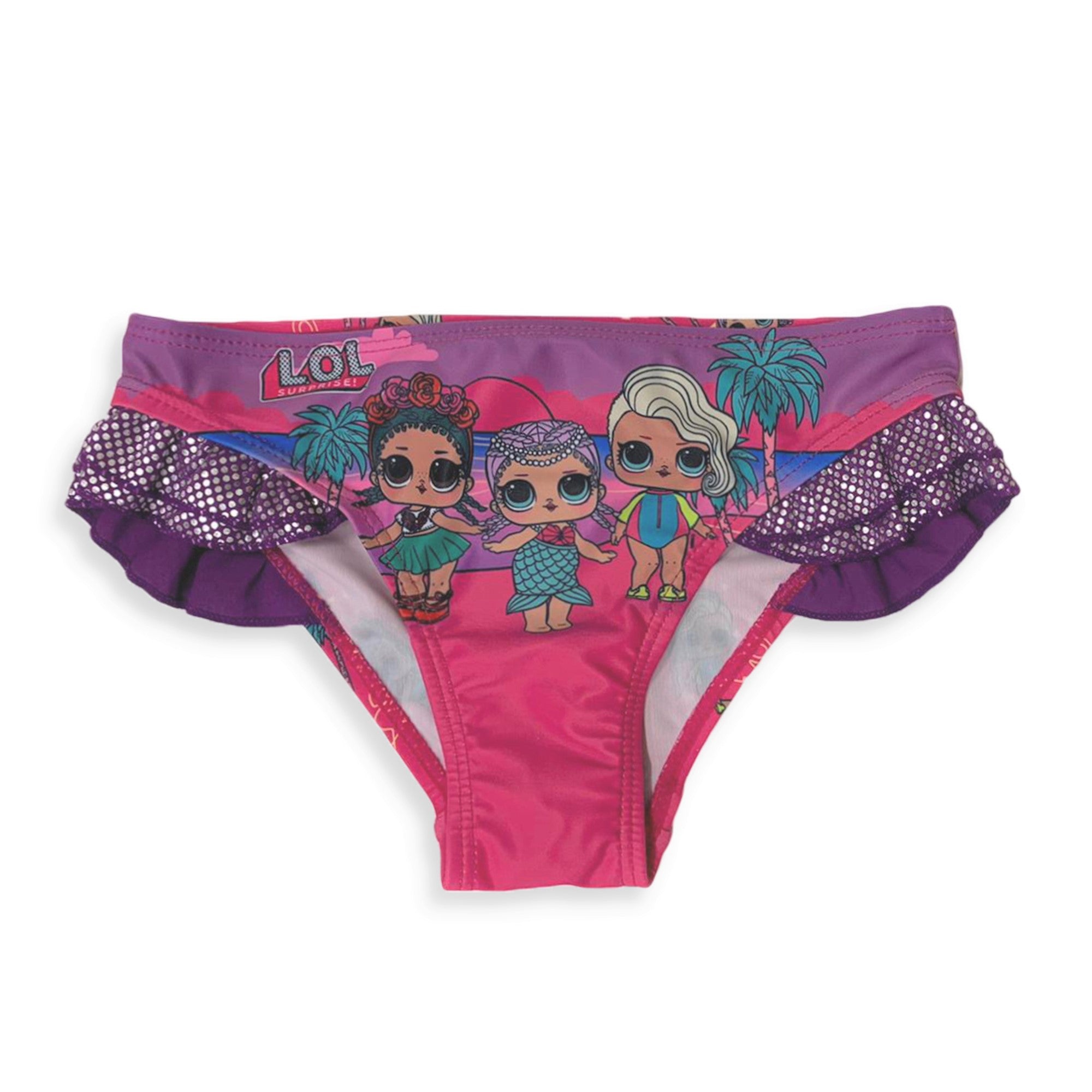 Costume da mare ufficiale LOL Surprise per bambina slip piscina 3125