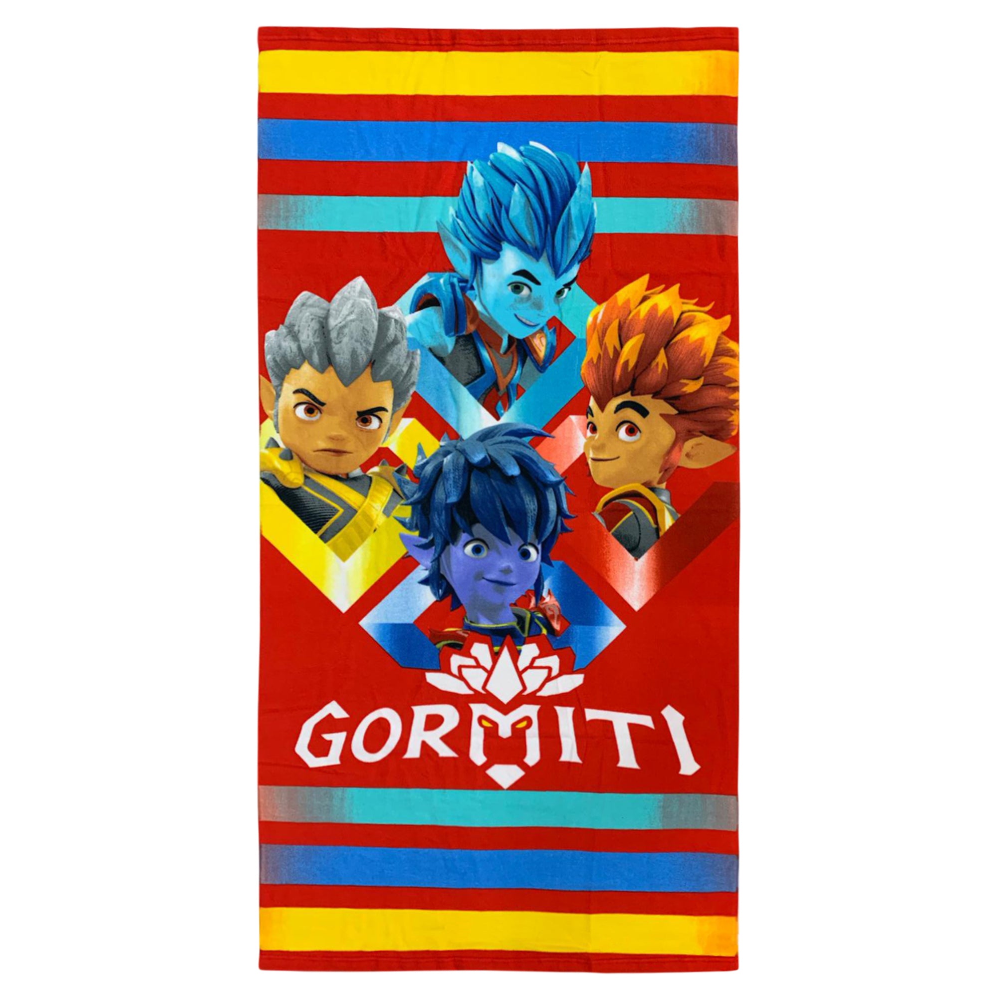 Telo mare spugna Gormiti piscina bambino 3162