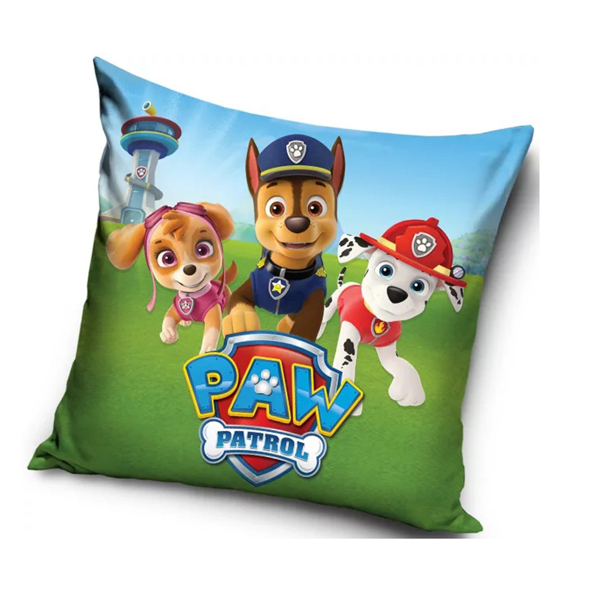 Federa copri cuscino in microfibra stampata ufficiale Paw Patrol 40x40 cm 3214