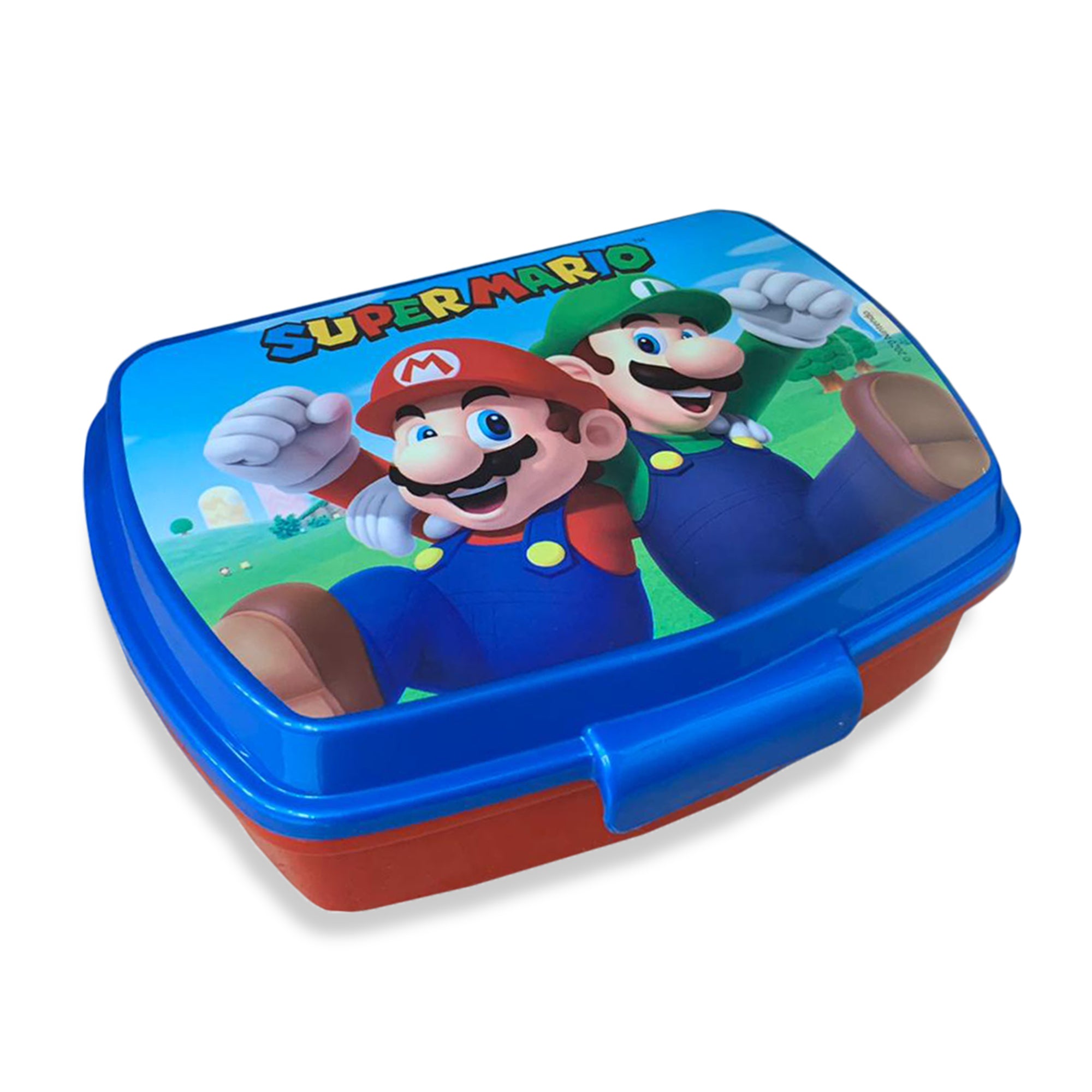 Portamerenda bambini scuola Super Mario Bros box portapranzo 3219