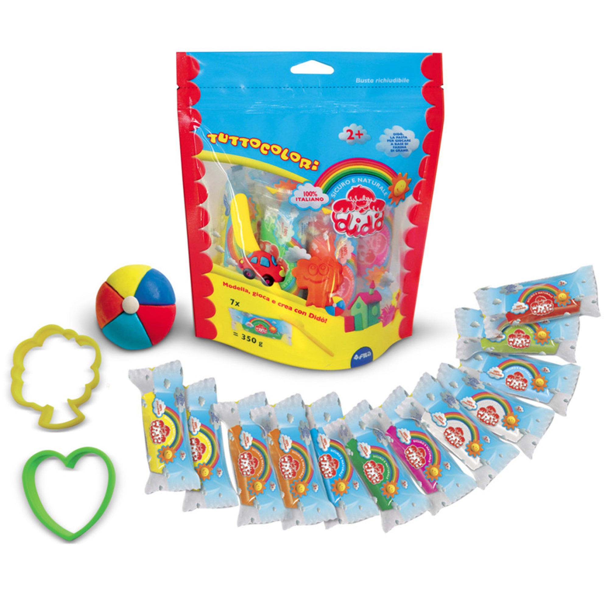 Plastilina Didò FILA per bambini bustine pasta modellante colorata 3268