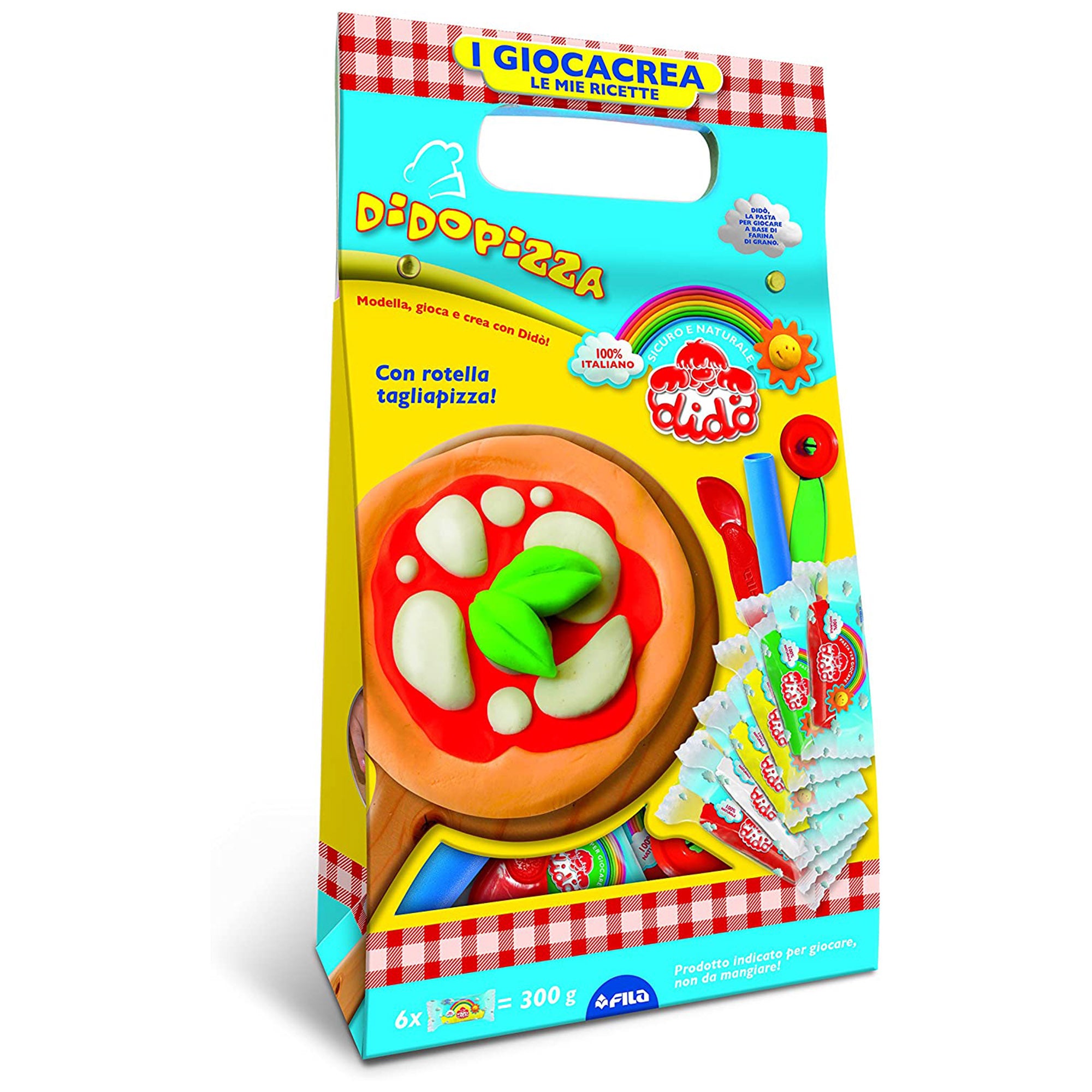 Plastilina Didò FILA per bambini bustine pasta modellante colorata pizza 3271