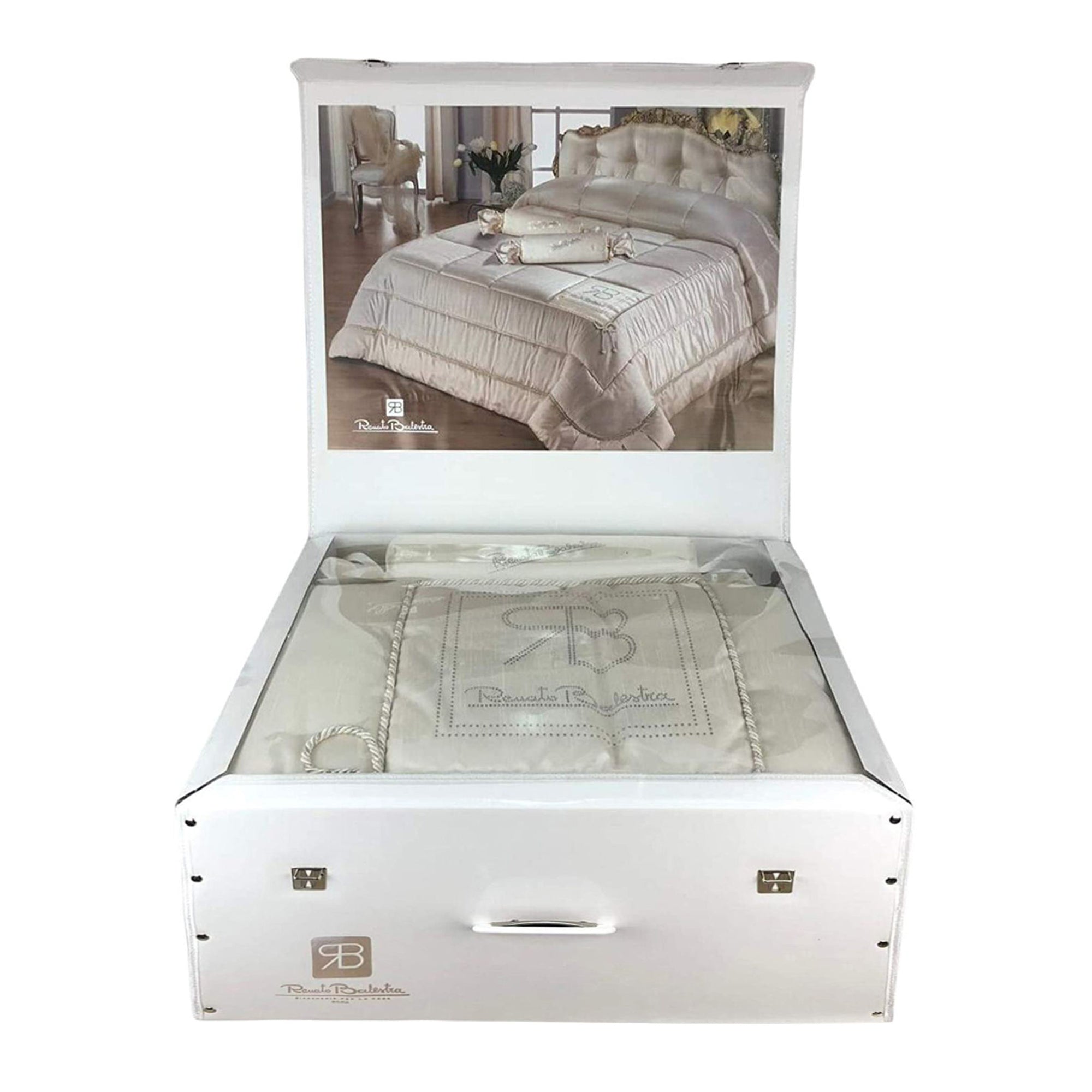 Trapuntino primaverile letto matrimoniale Renato Balestra art.Gioiello 3285