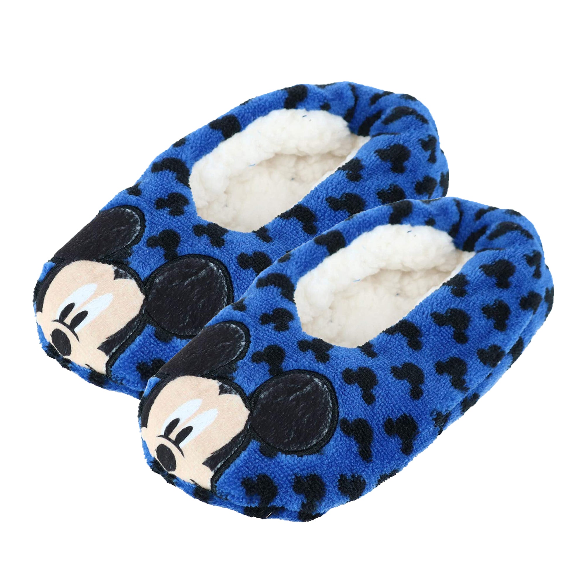 Pantofole invernali chiuse Disney Mickey Mouse ciabatte peluche bambino 3416