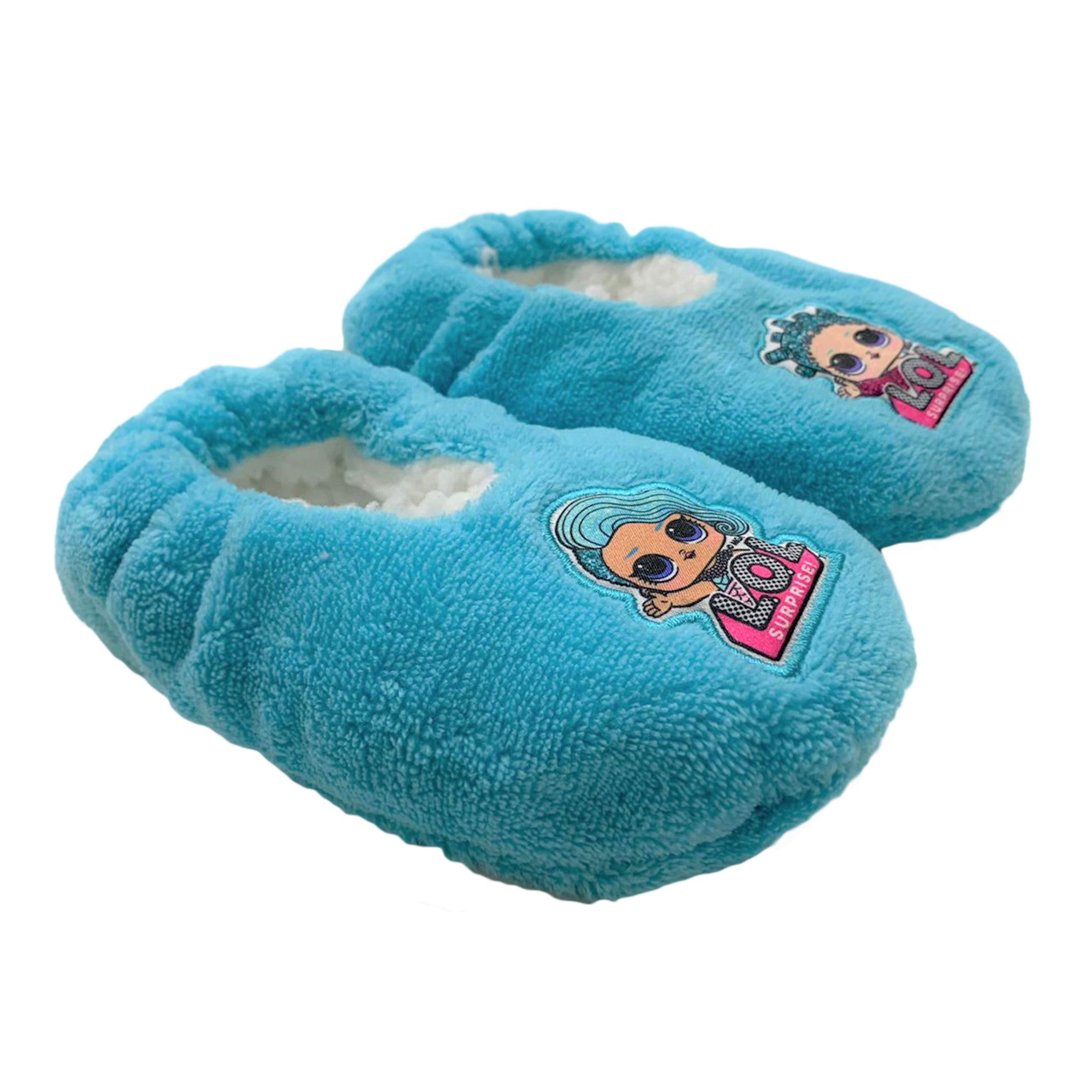 Pantofole invernali chiuse LOL Surprise ciabatte peluche bambina 3421