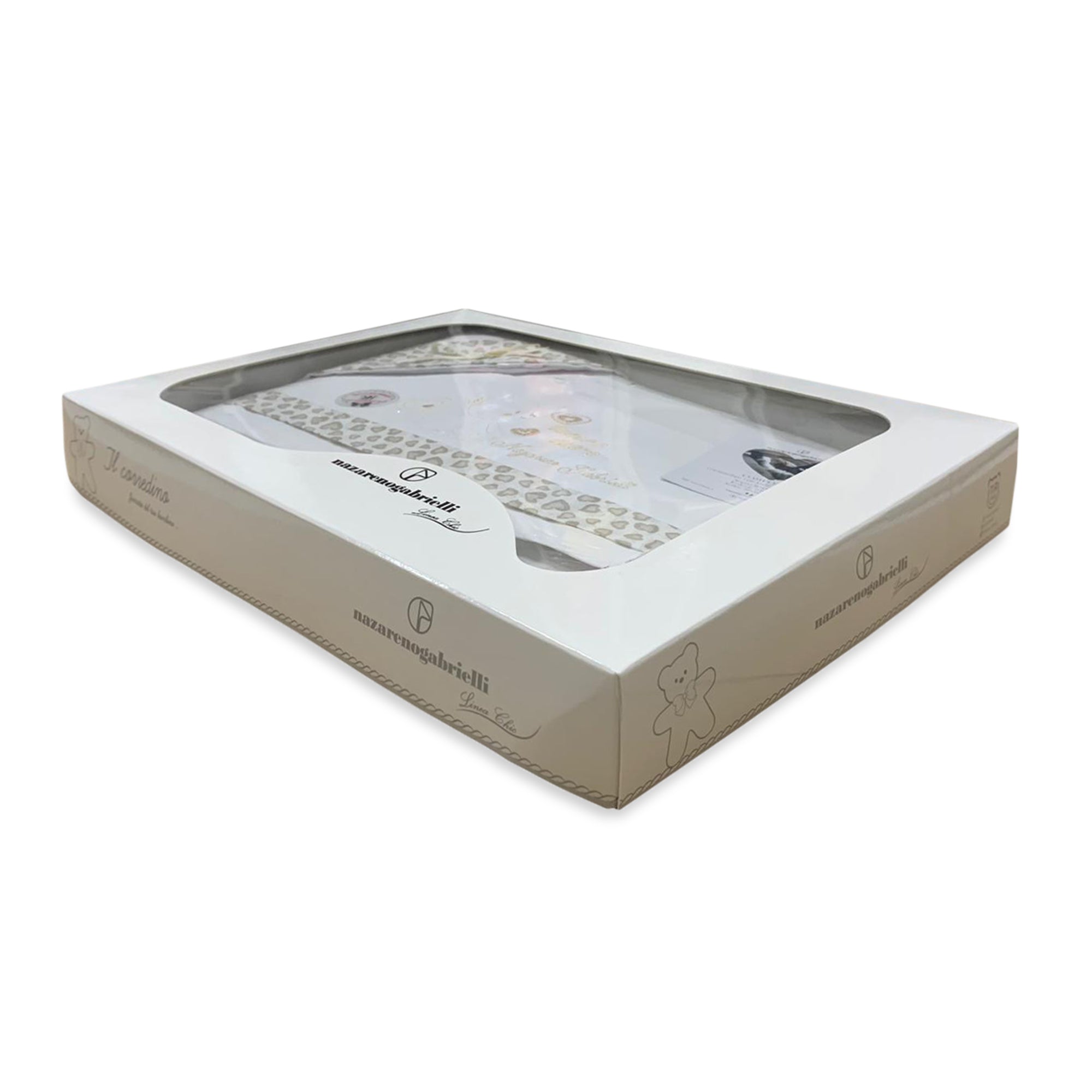 Coordinato maxi culla next to me Nazareno Gabrielli neonato set 3 pezzi 3511