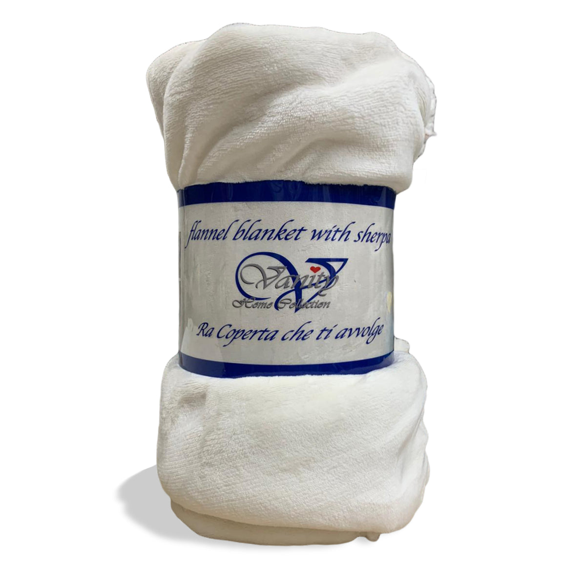 Plaid coperta con ricciolino microfibra multifunzionale singolo 130x160 cm 3522