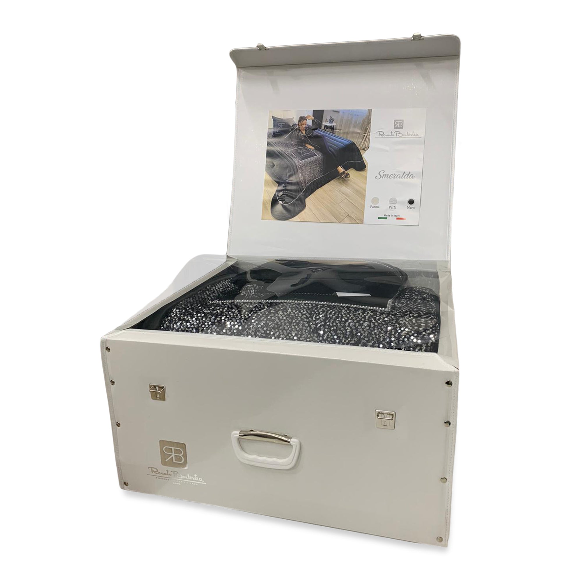 Trapunta piumone invernale letto matrimoniale Renato Balestra Smeralda 3540