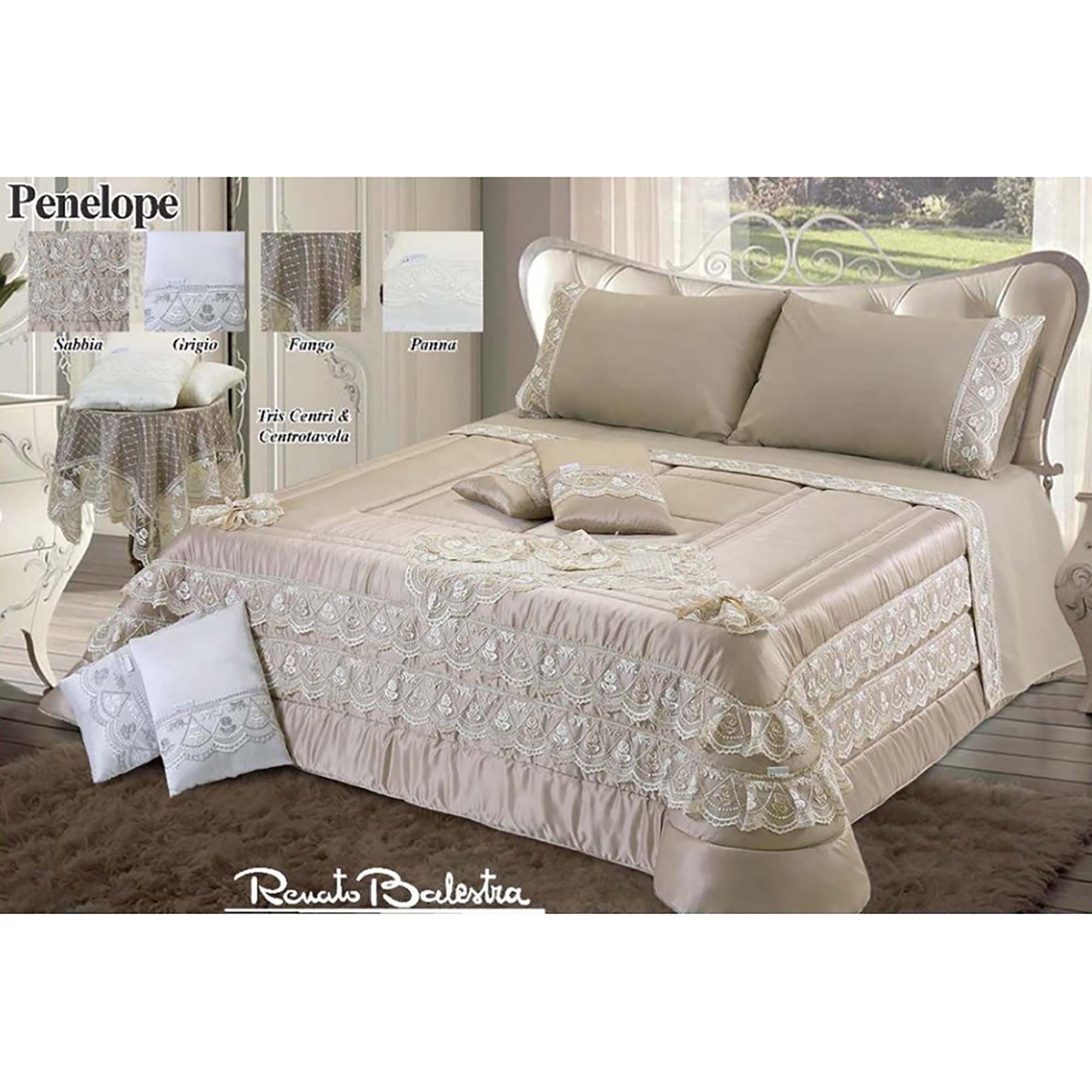 Trapuntino primaverile letto matrimoniale Renato Balestra art. Penelope 3960