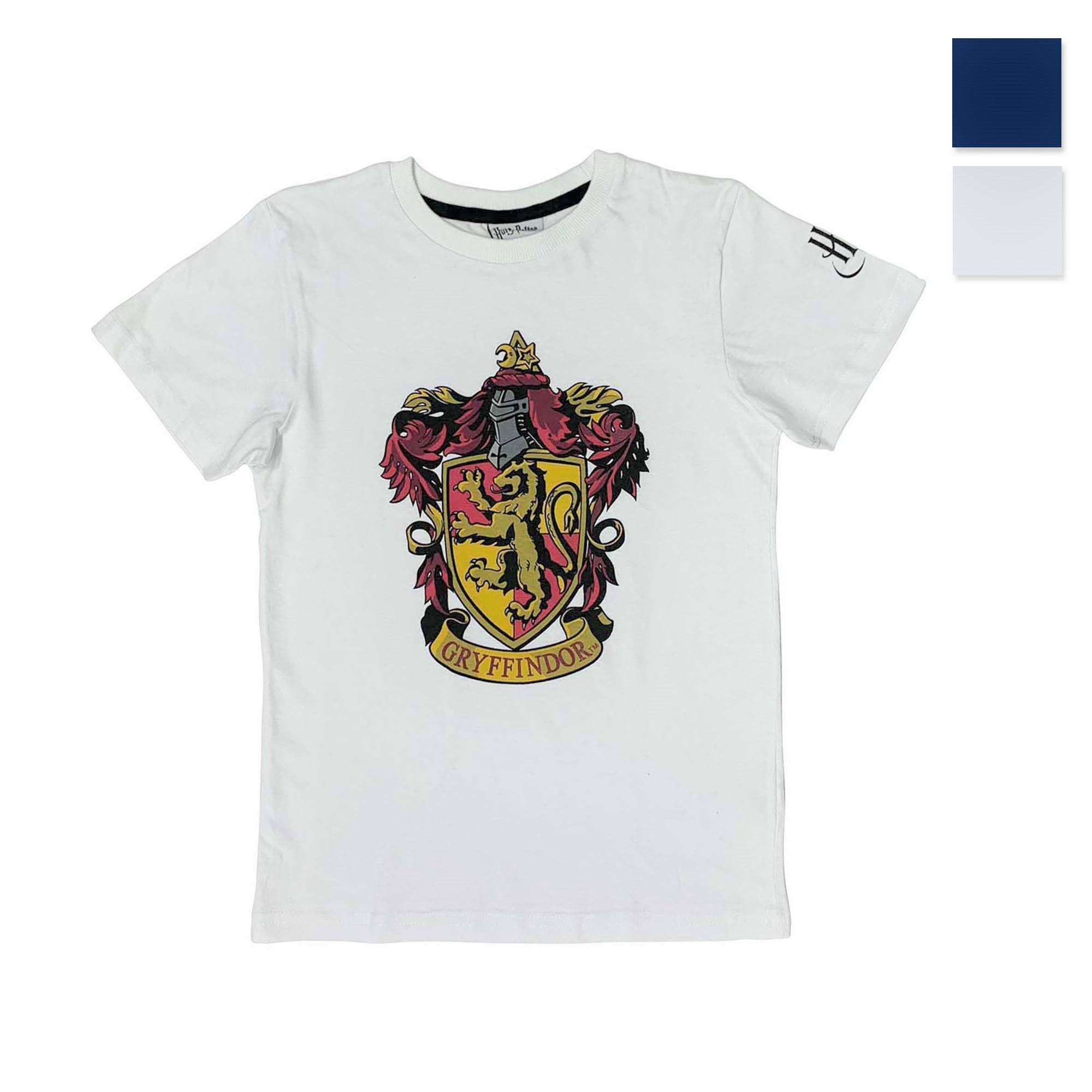 Maglia stampata Harry Potter maglietta maniche corte in cotone bambino 3991