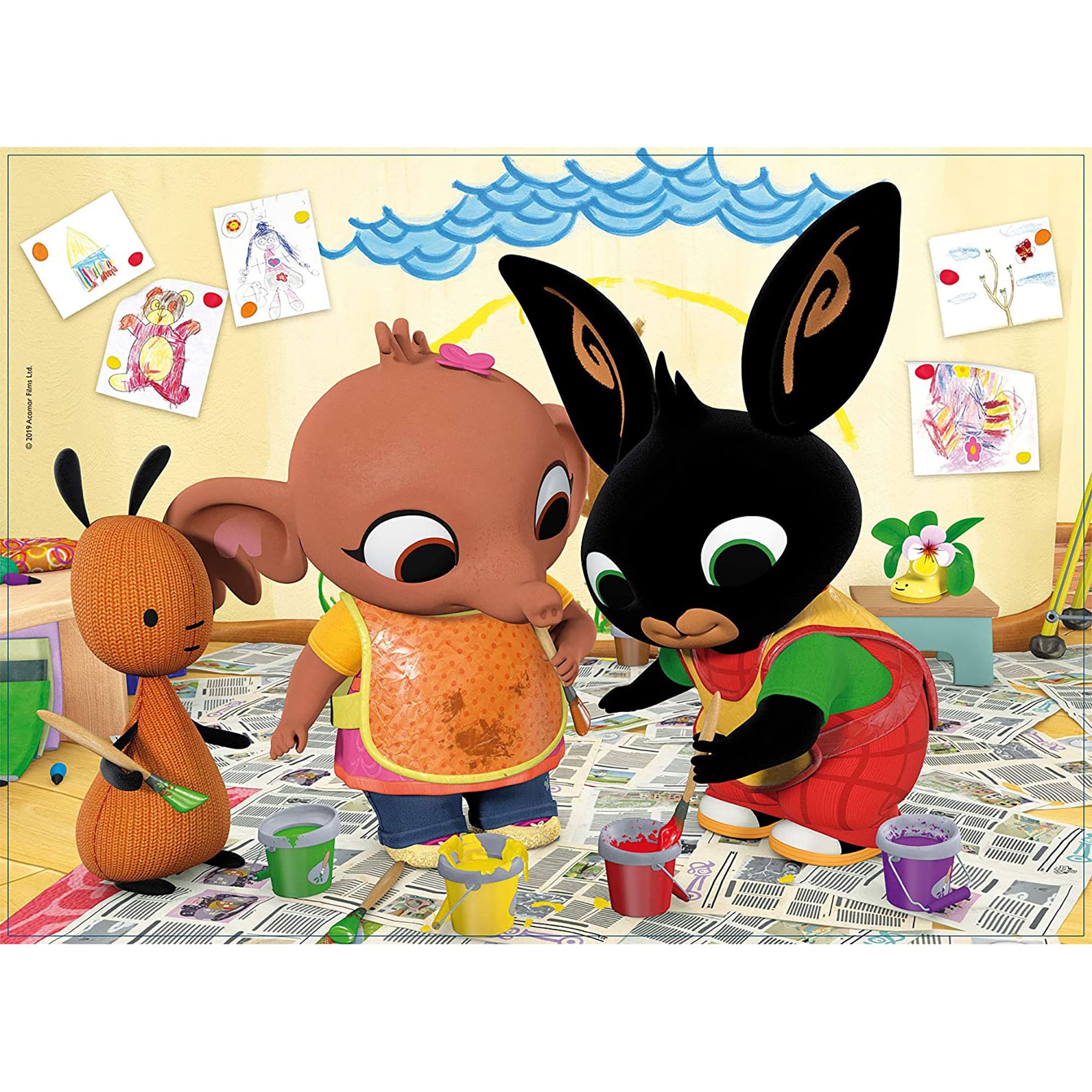 Puzzle maxi Bing Acamar Lisciani maxipuzzle 24 pezzi Art Attack 70x50cm 4151