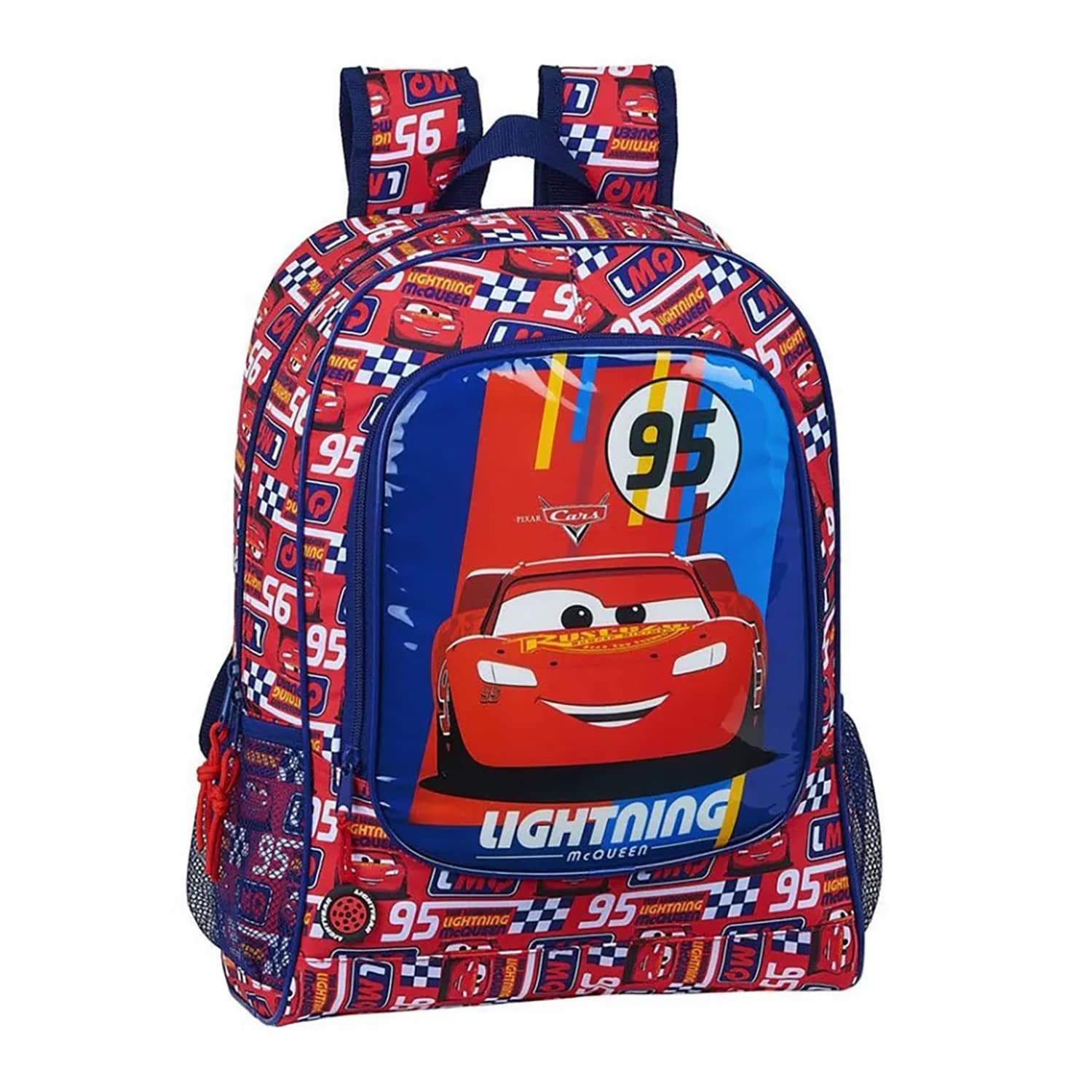 Zaino Disney Cars Saetta zainetto ufficiale con bretelle bambino scuola 4319