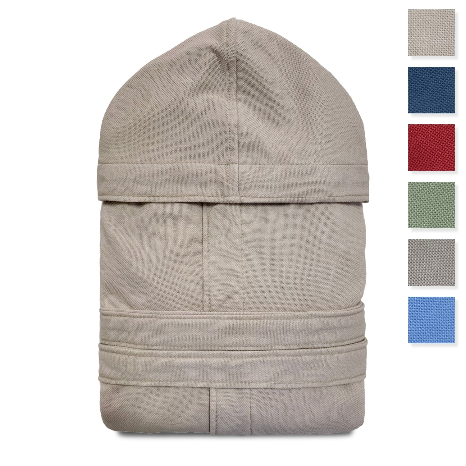 Accappatoio unisex uomo donna Vingi in microspugna cotone e cappuccio 4339