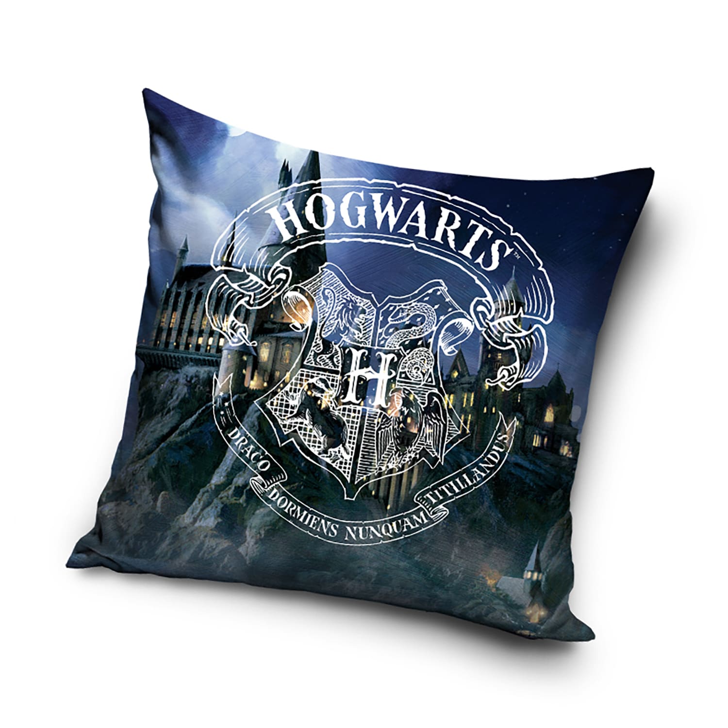 Federa copri cuscino microfibra stampata ufficiale Harry Potter 40x40 4380