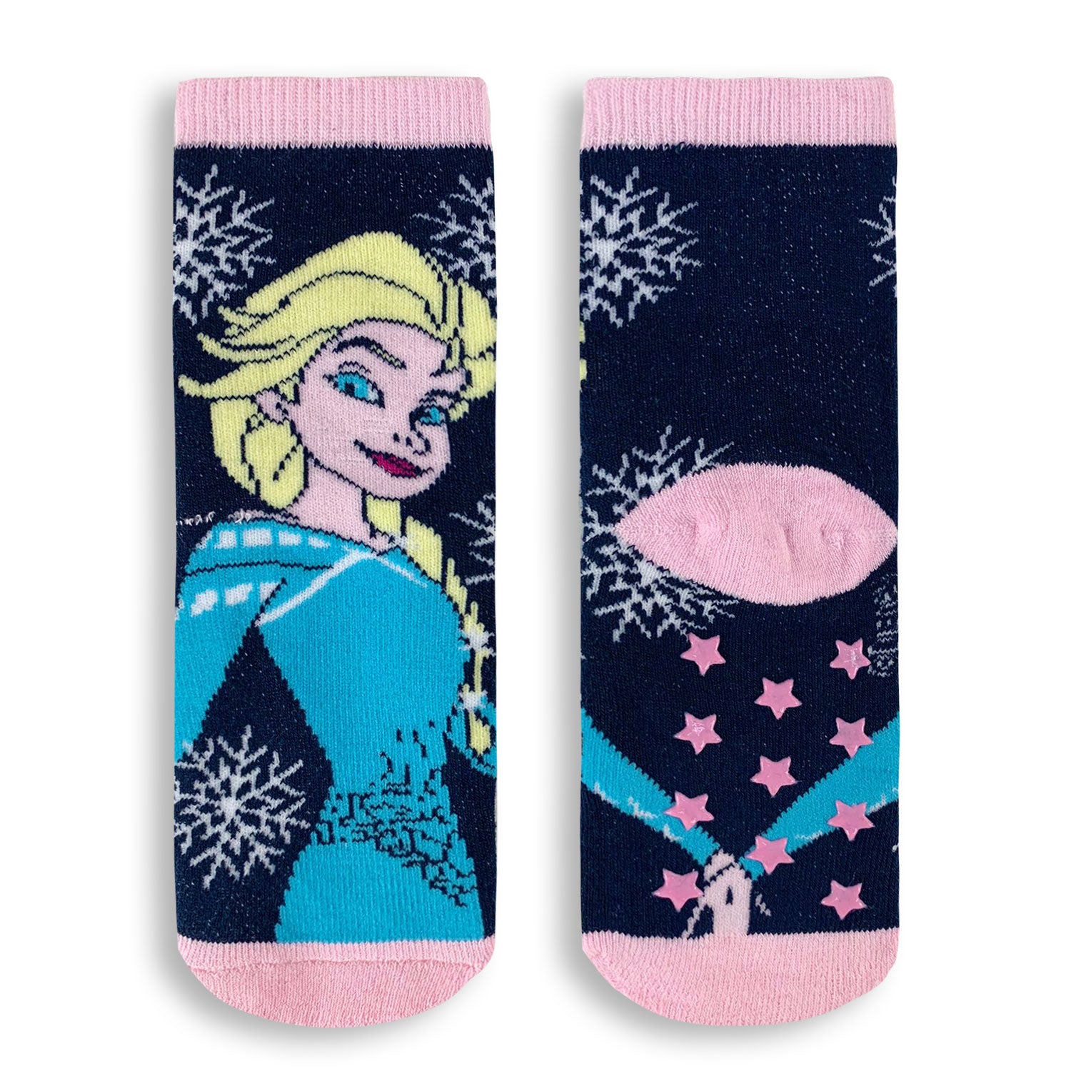 Calzini antiscivolo bambina Disney Frozen in cotone invernale Bimba 4592