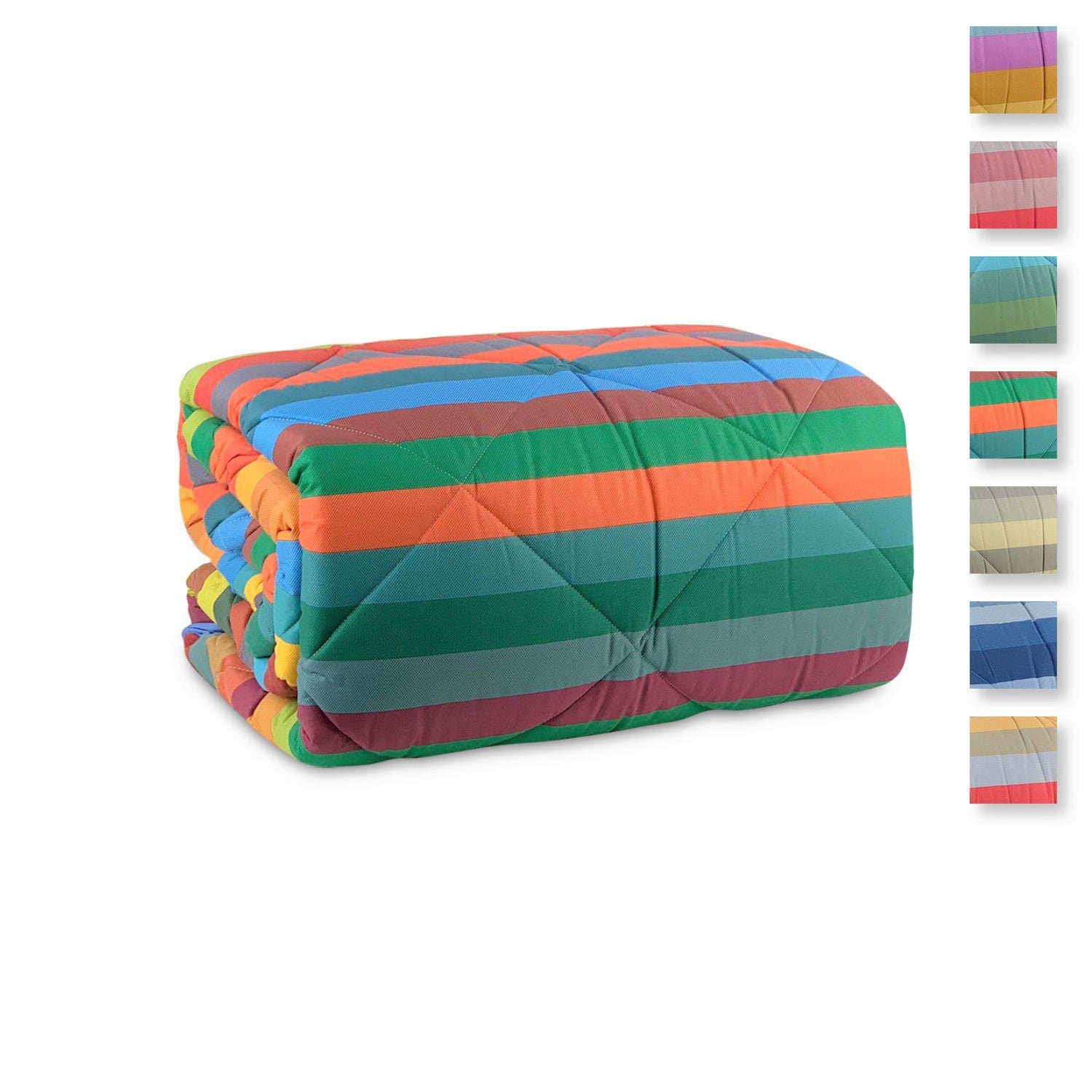 Copertina sacco piumone, elefantino su nuvola lino azzurro - Ricameria Copertina sacco piumone, elefantino su nuvola lino azzurro - Ricameria