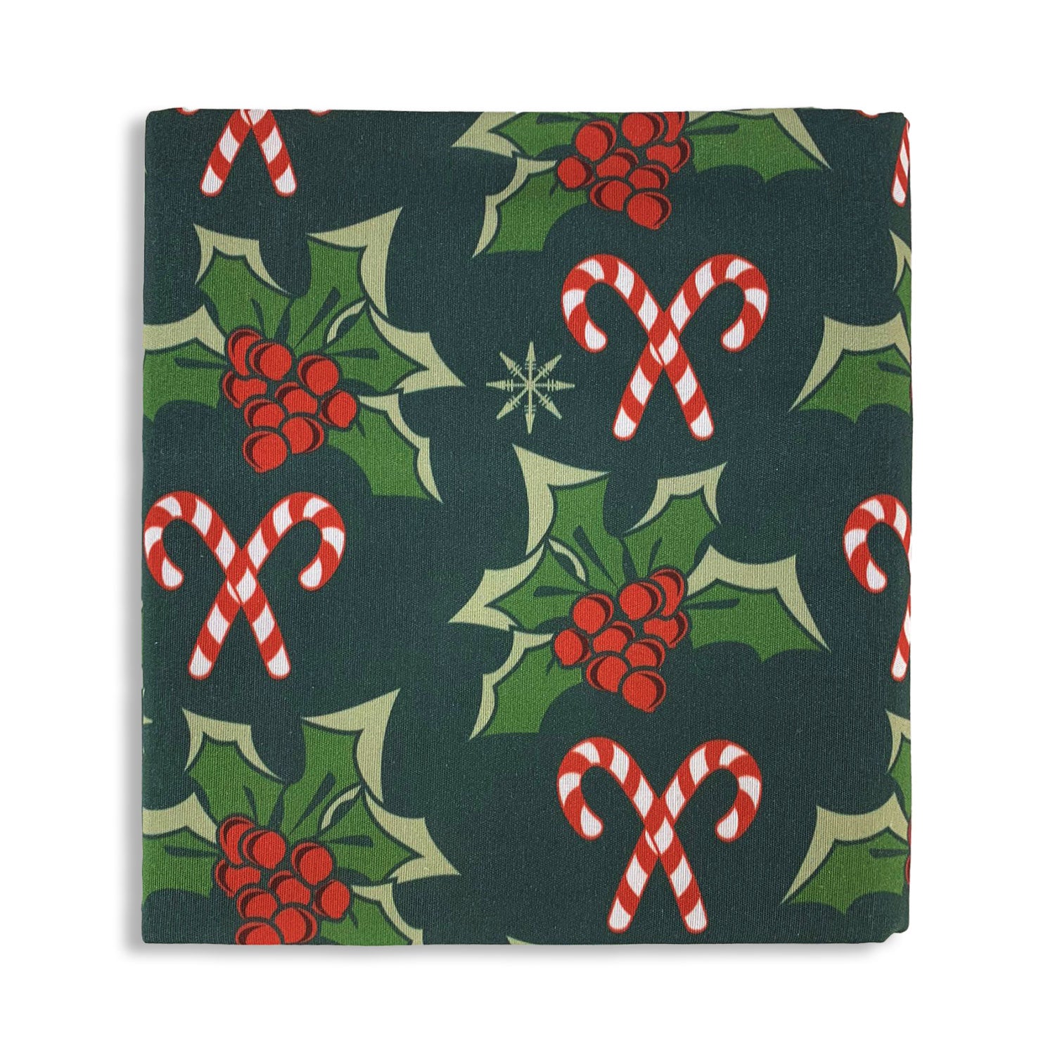 Copritavolo Natalizio Maestri Cotonieri Vischio tovaglia Decori 12 posti 4789