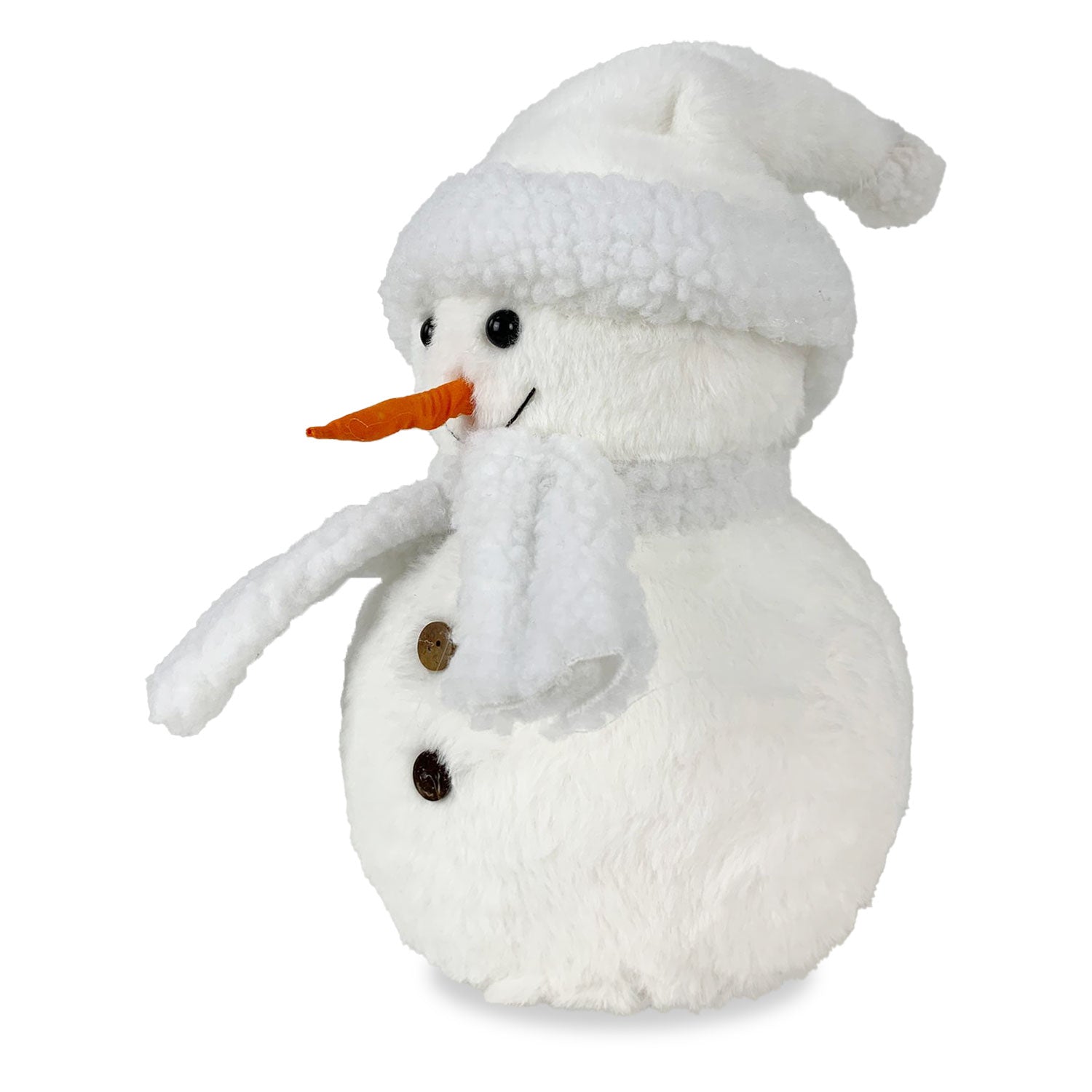 Decorazione natalizia Pupazzo di Neve in peluche Idea Regalo Natale Casa 4795