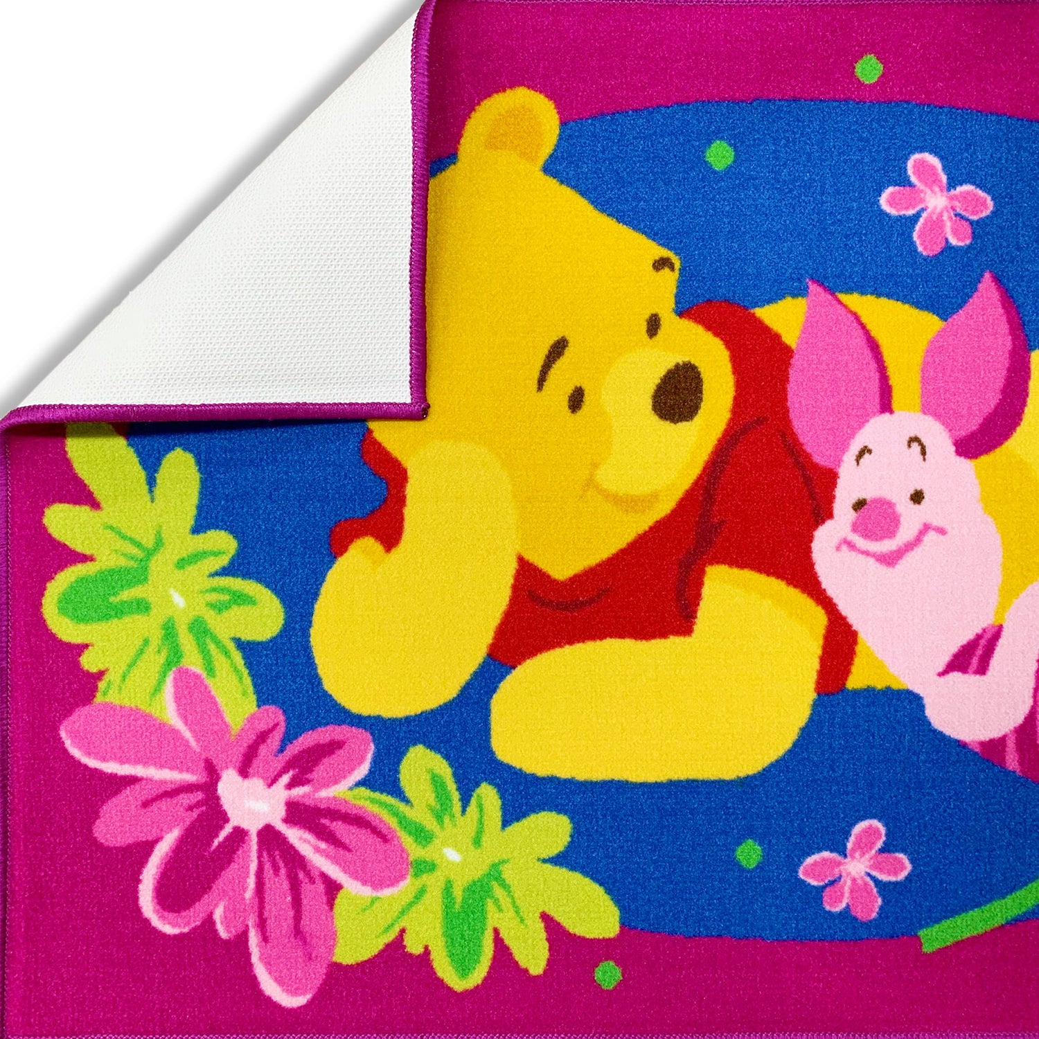Tappeto antiscivolo cameretta bambini Disney Winnie the Pooh 80x120 cm 4853
