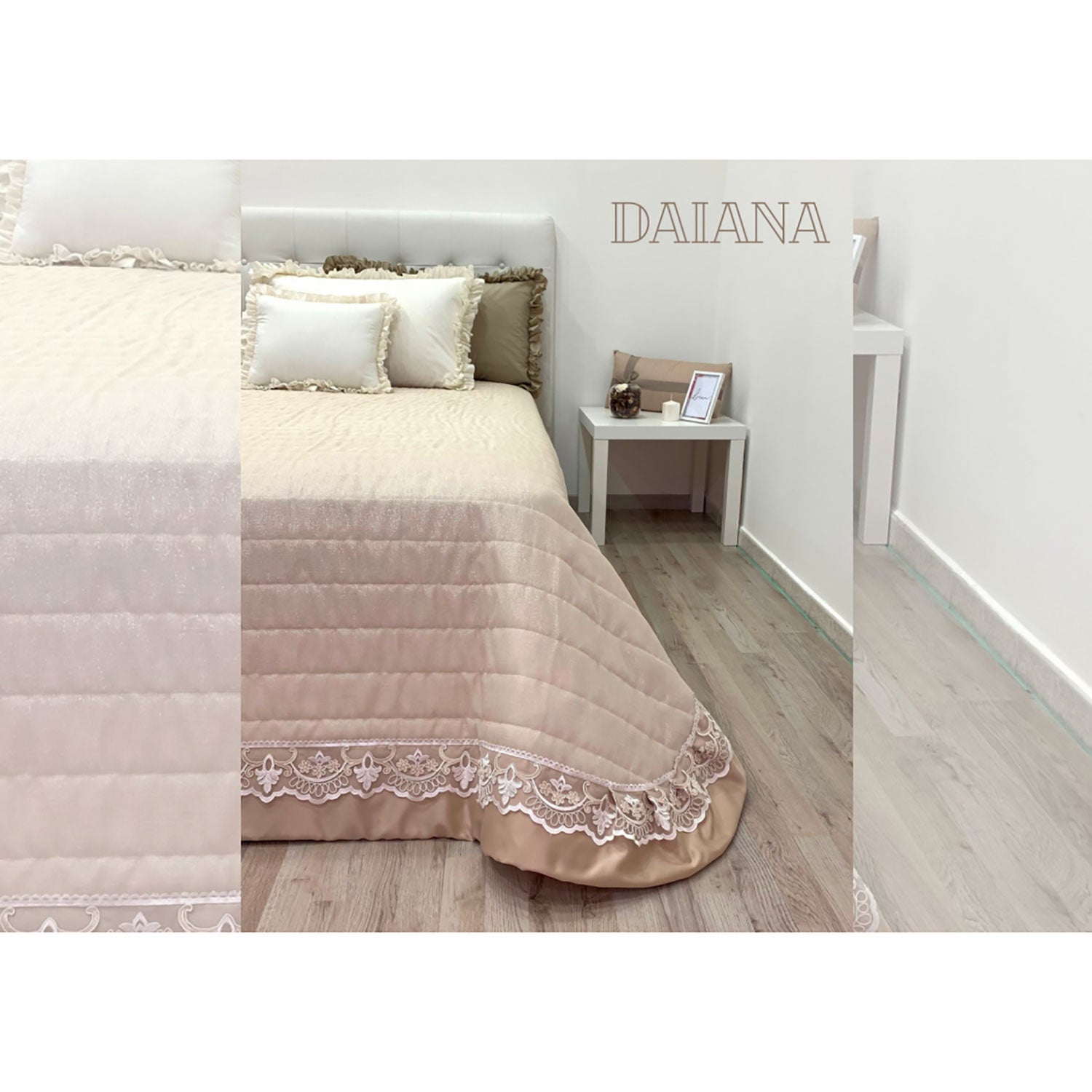 Trapuntino primaverile letto matrimoniale Daiana Renato Balestra lurex 4861