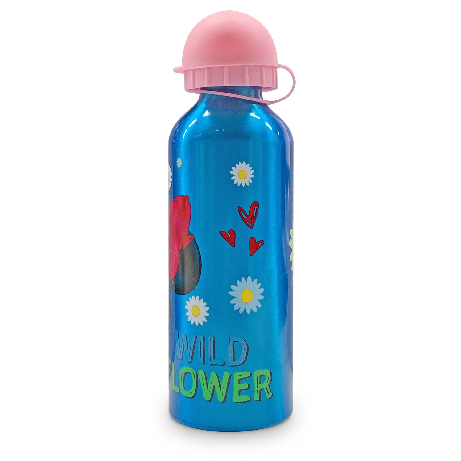 Borraccia bambini Disney Minnie Mouse bottiglia allumino e beccuccio 500ml 4964