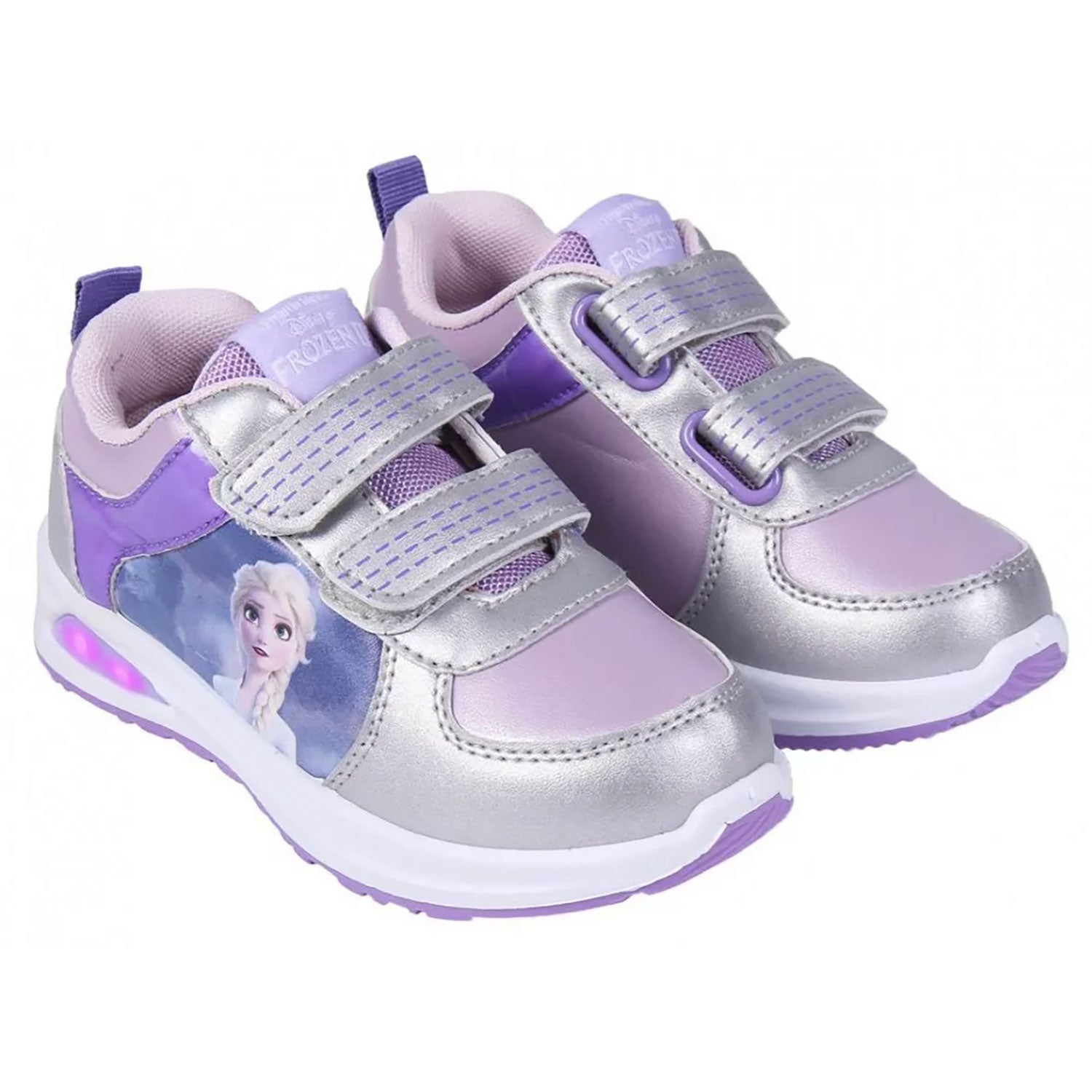 Sneakers lilla da bambina con luci nella suola Le scarpe di Alice Sneakers lilla da bambina con luci nella suola Le scarpe di Alice