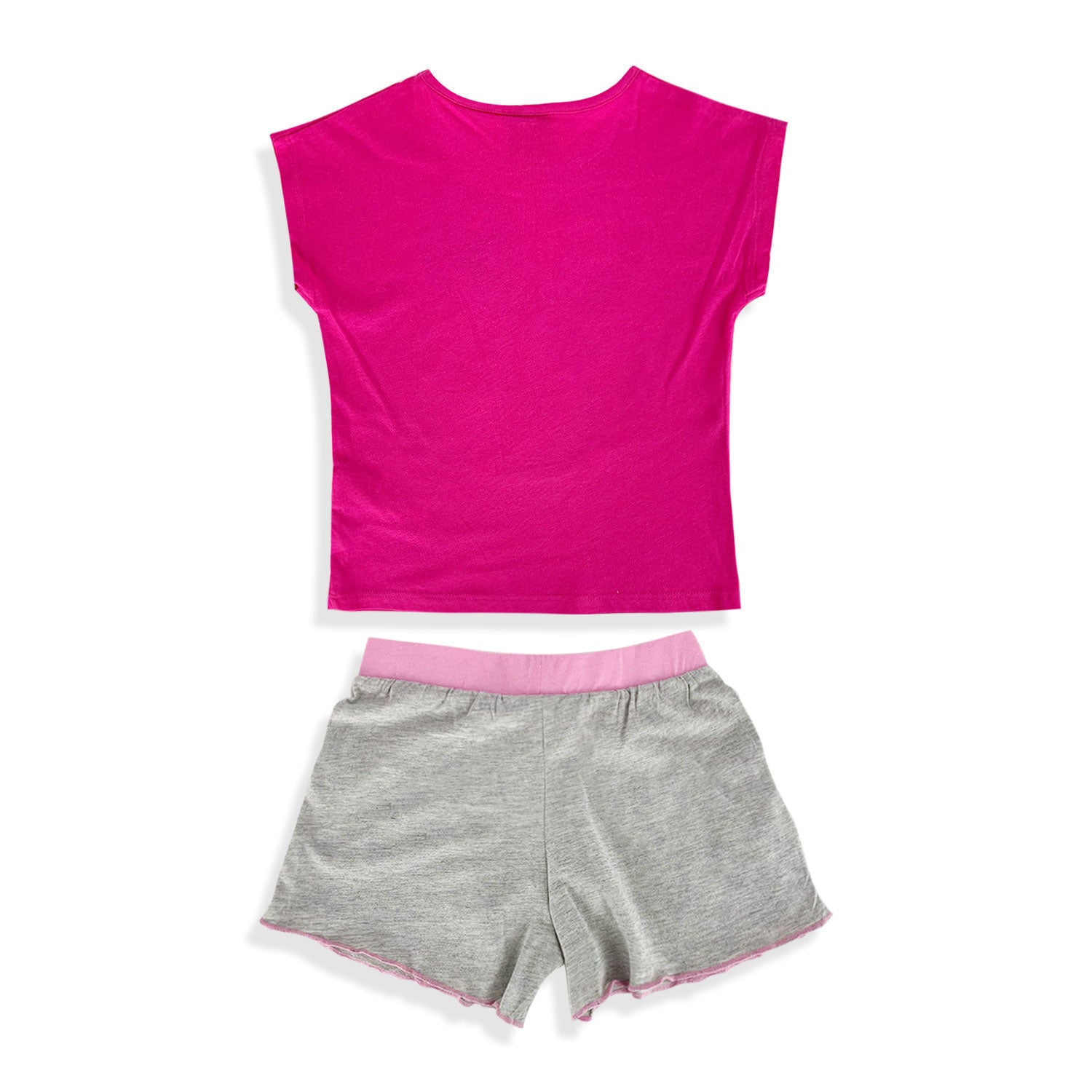 Pigiama corto bambina Bing completo t-shirt e pantaloncino in cotone 5202