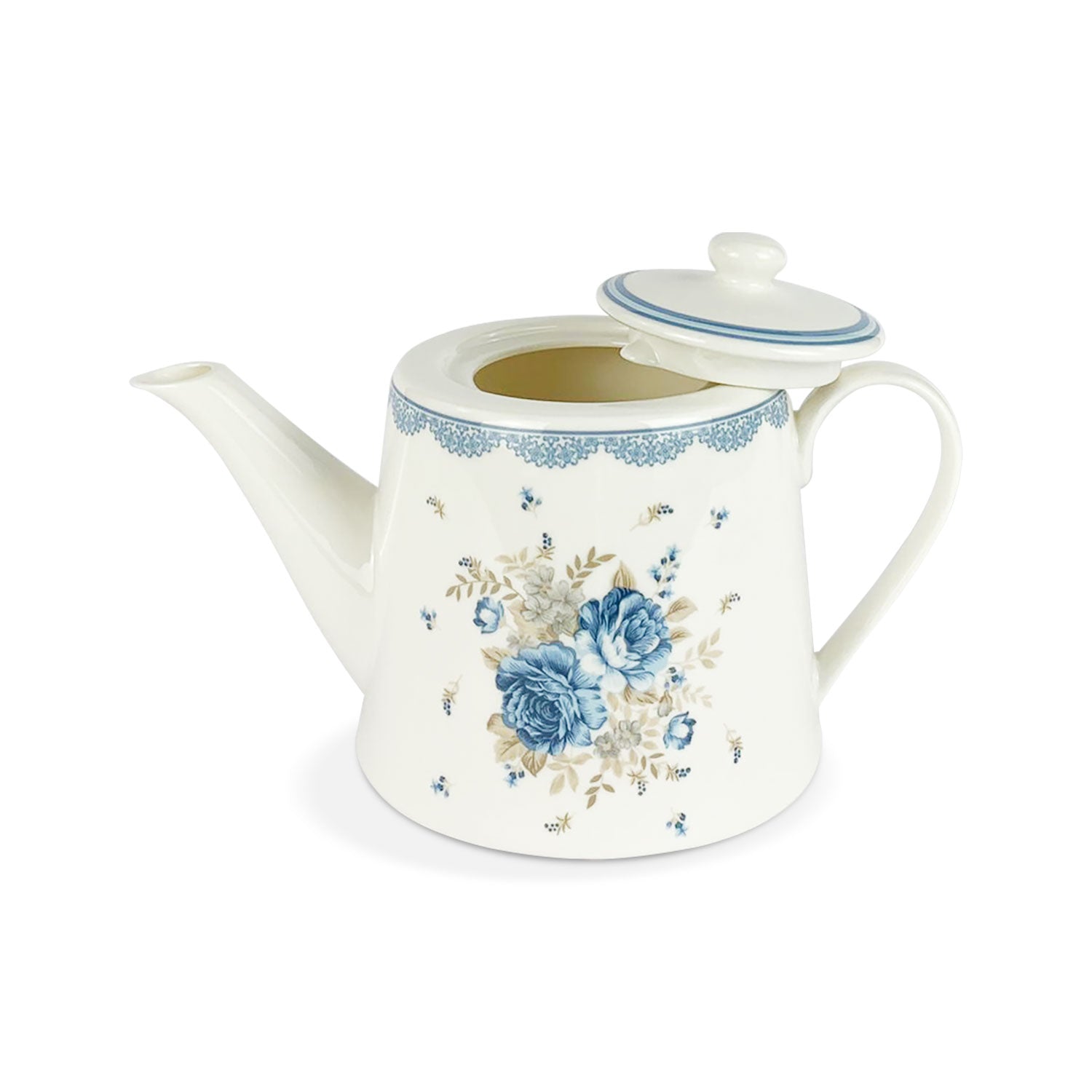 Teiera in porcellana Nuvole di Stoffa stile retrò Camilla Shabby Chic 1,2LT 5239