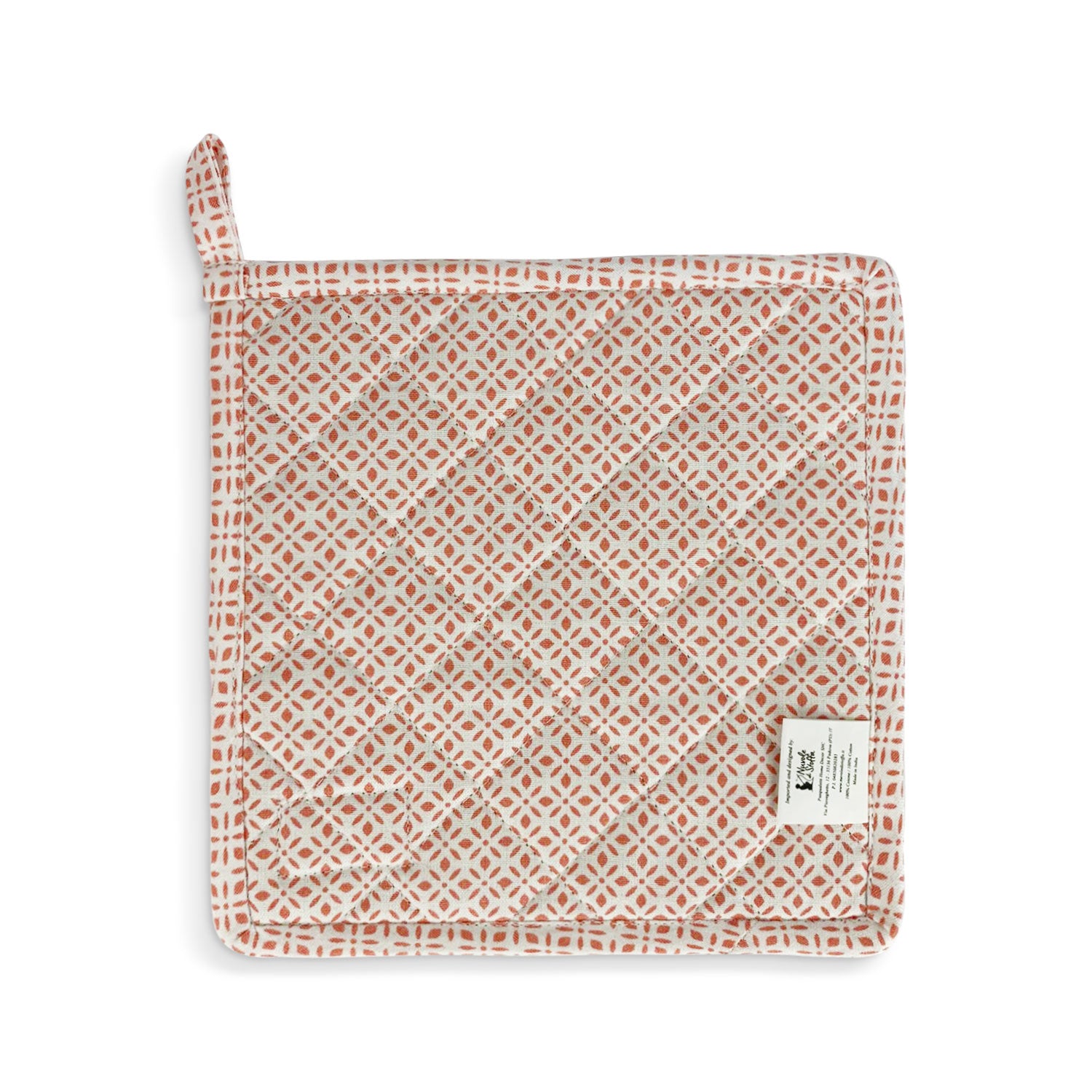 Presina da forno Nuvole di Stoffa cotone cucina Shabby chic Annette fiori 5262