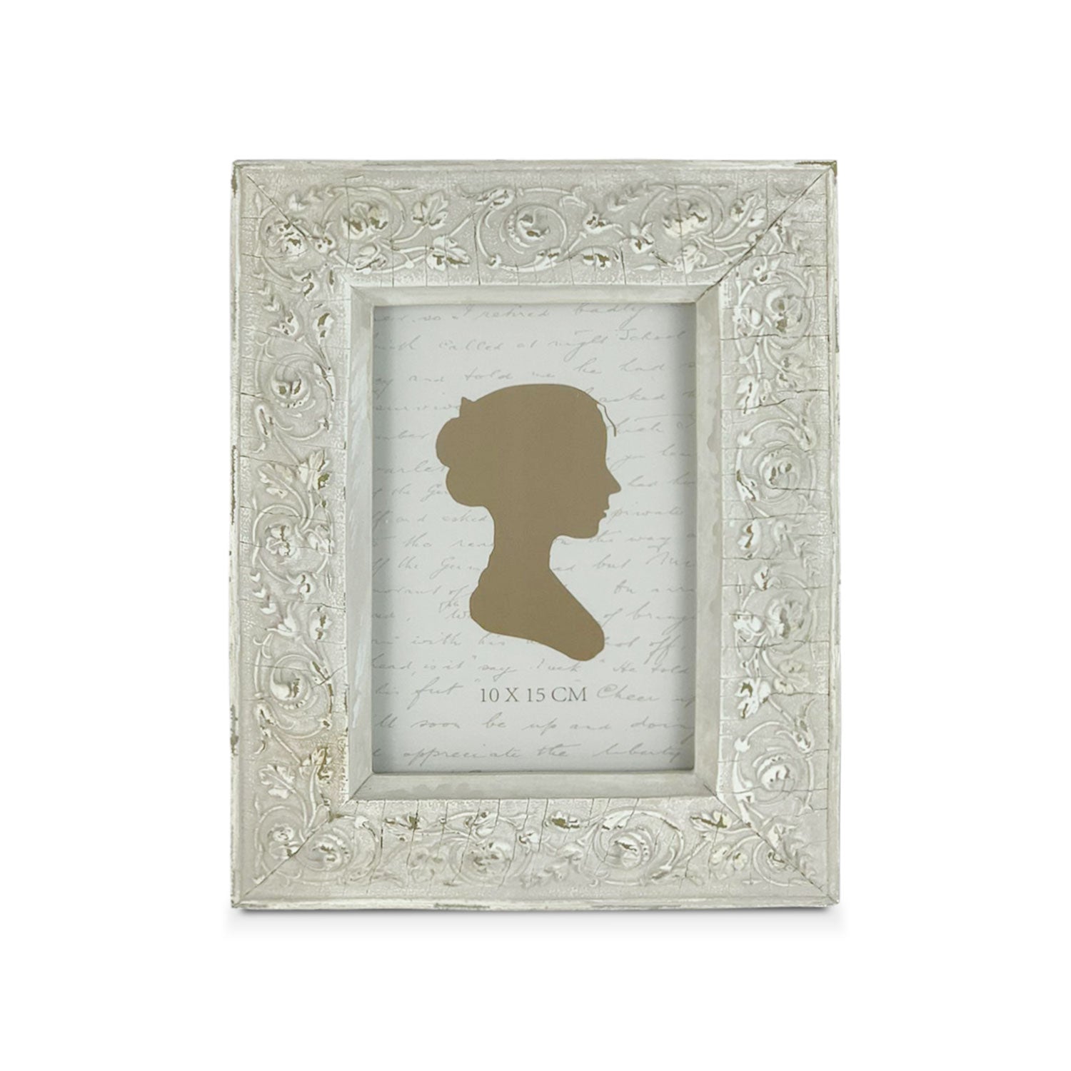 Cornice foto rettangolare Shabby chic Nuvole di Stoffa portafoto Vintage 5265