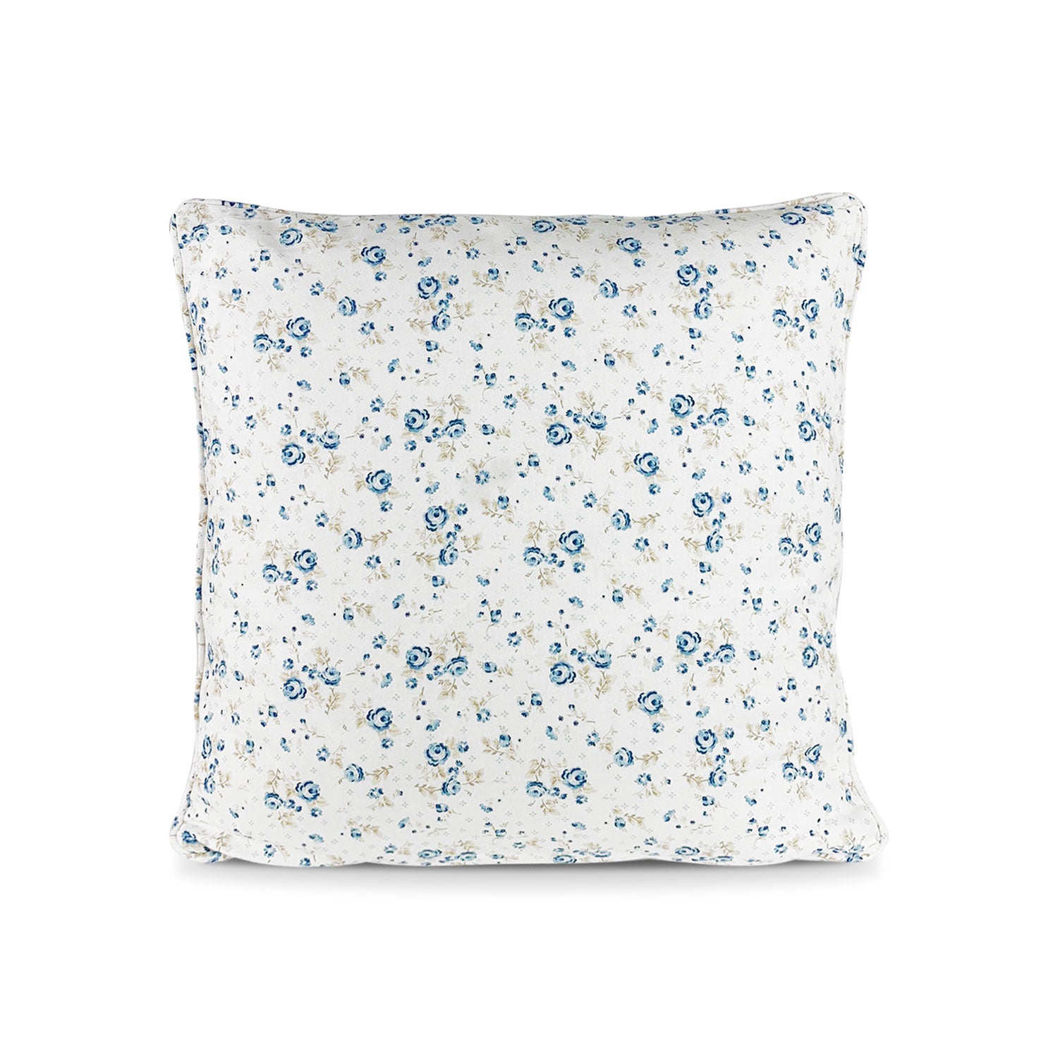 Cuscino arredo Nuvole di Stoffa Shabby Chic Camilla con fiori 40x40 cotone 5274