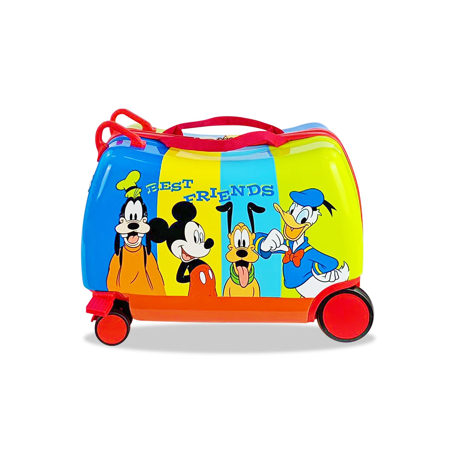 Valigia Trolley per bambini Disney Mickey Mouse bagaglio a mano spinne