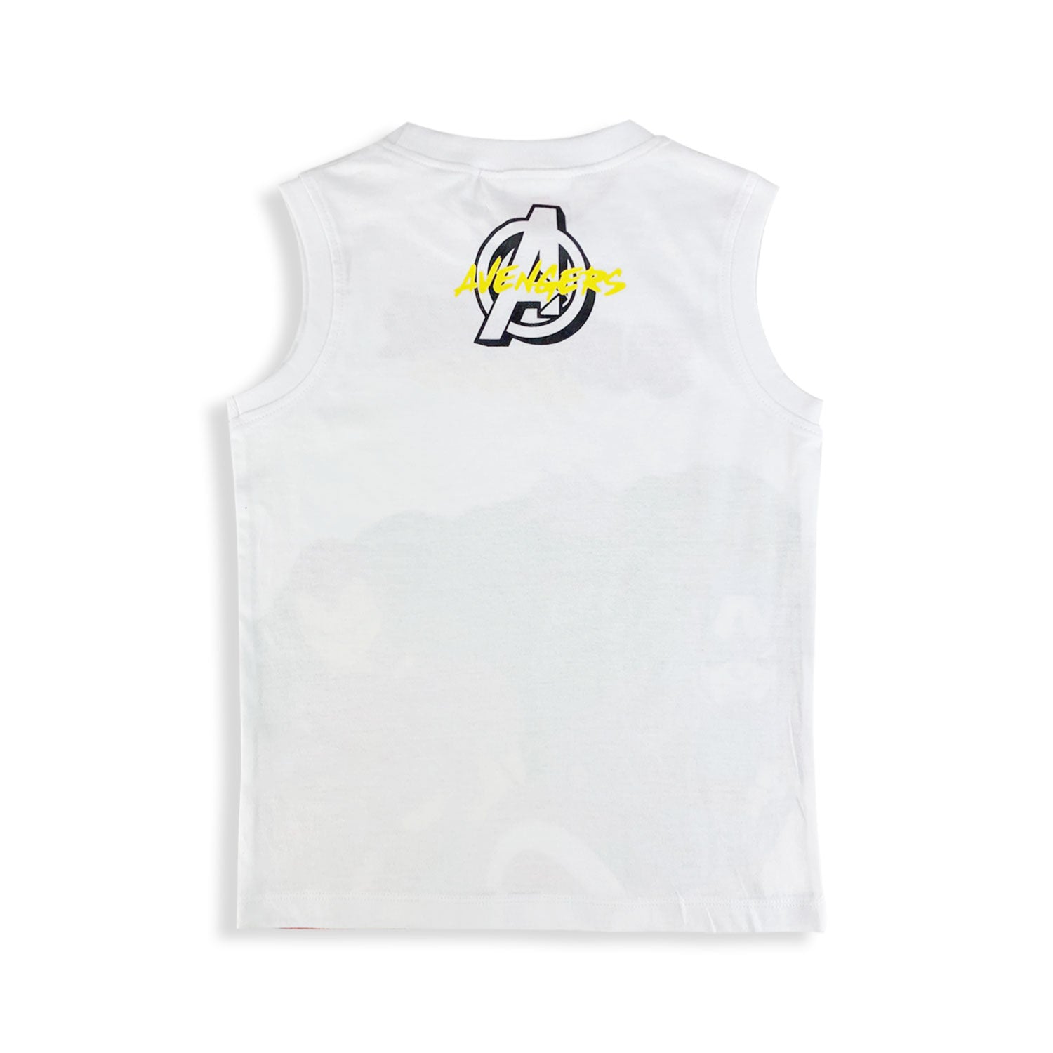 Canotta Marvel Avengers maglia bambino Hulk Capitan America Iron man cotone 5431