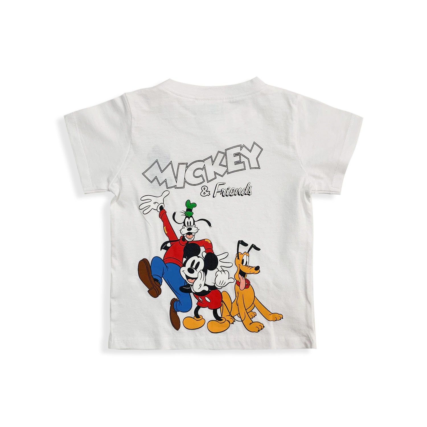 Maglietta neonato Disney Mickey Mouse in cotone bimbo maniche corte 5448
