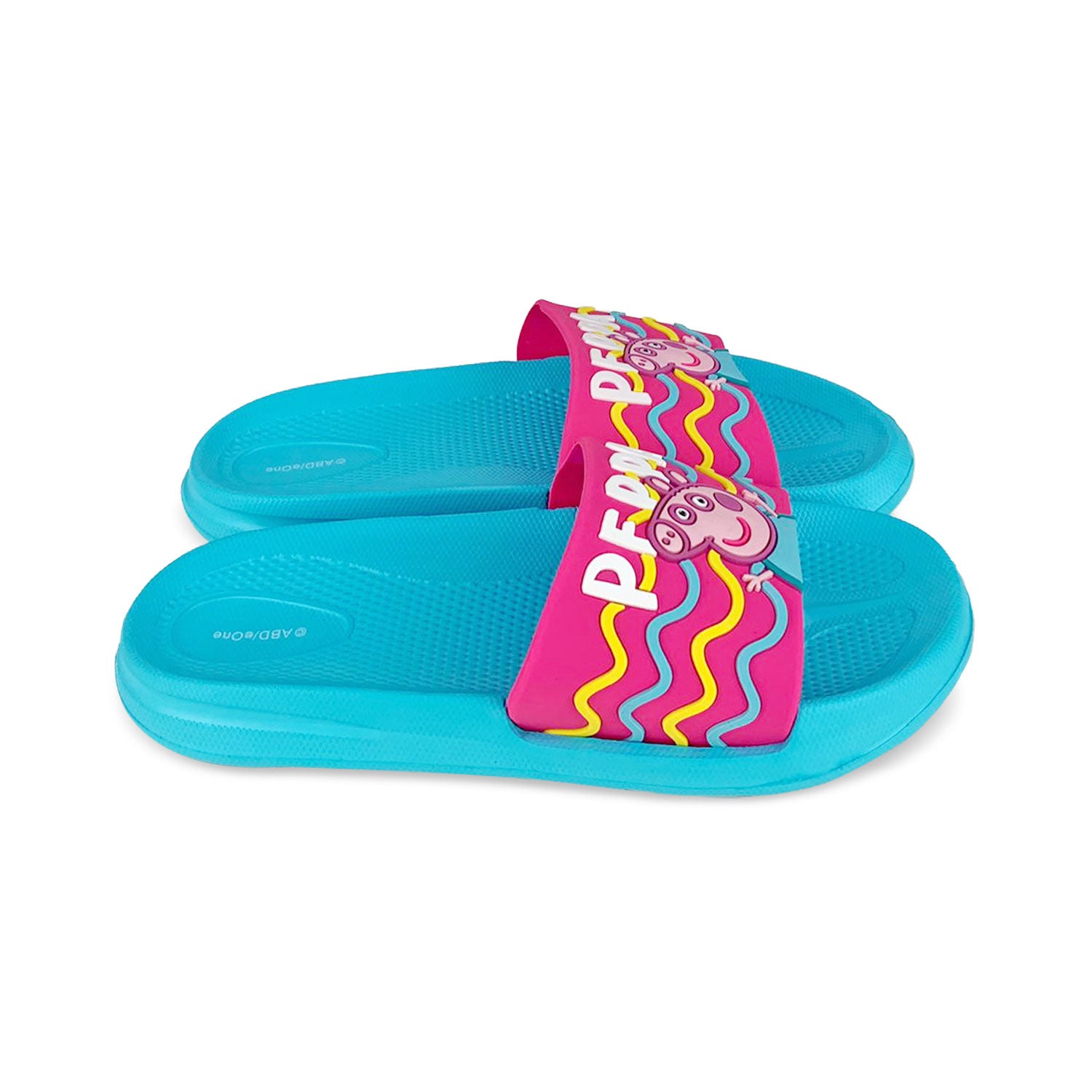 Ciabatte piscina mare in gomma Peppa Pig per bambina 5473